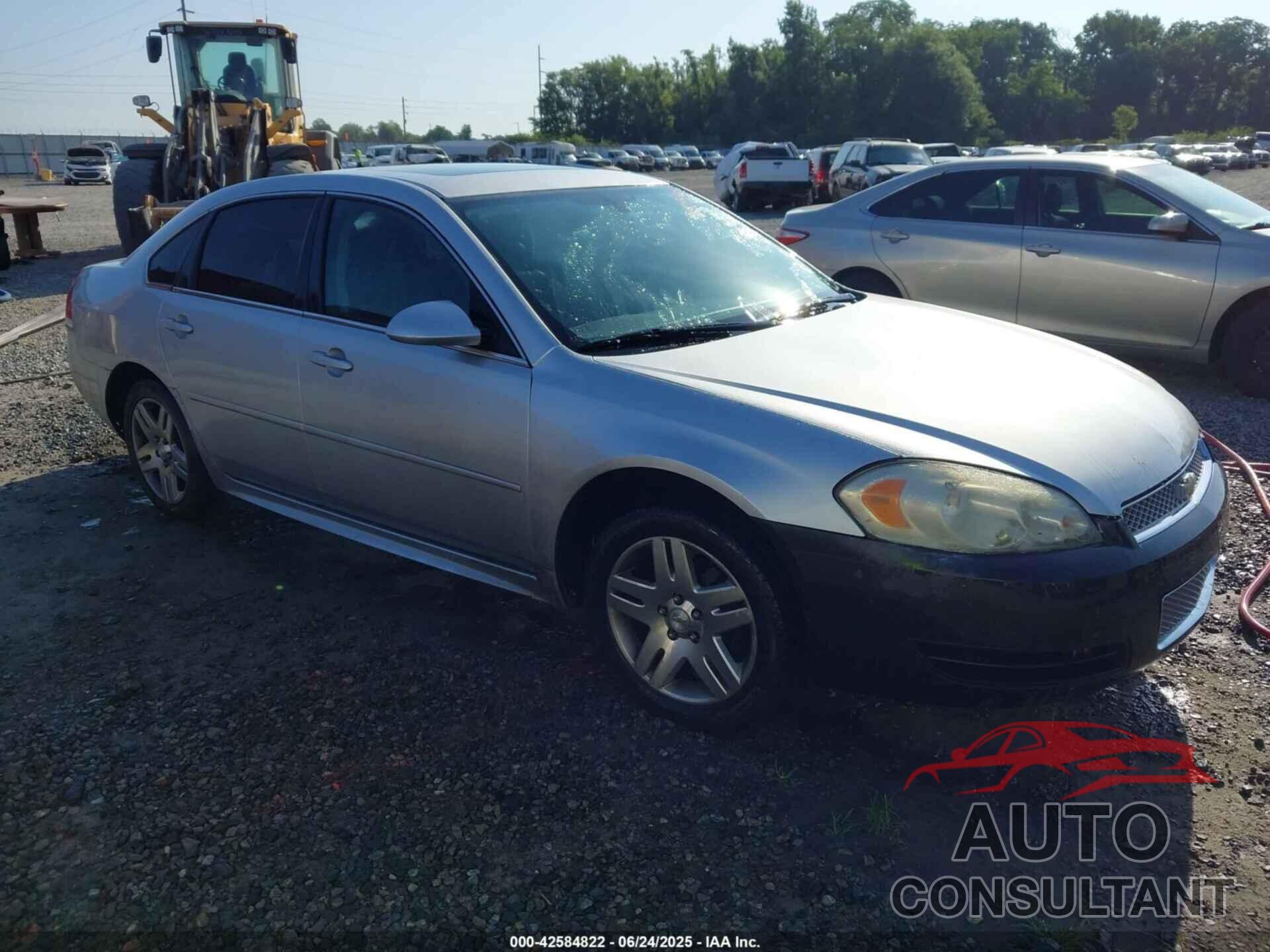 CHEVROLET IMPALA 2013 - 2G1WG5E38D1141780
