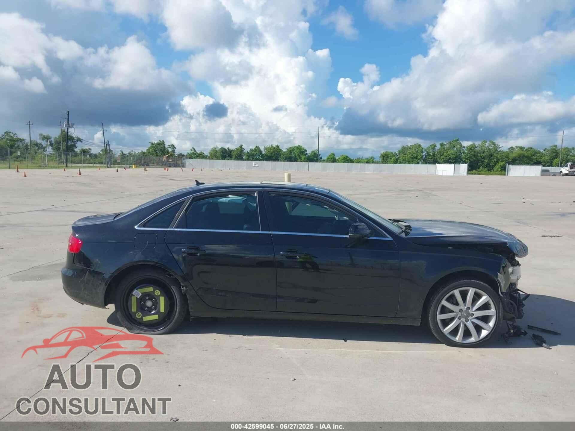AUDI A4 2013 - WAUEFAFL3DA107228