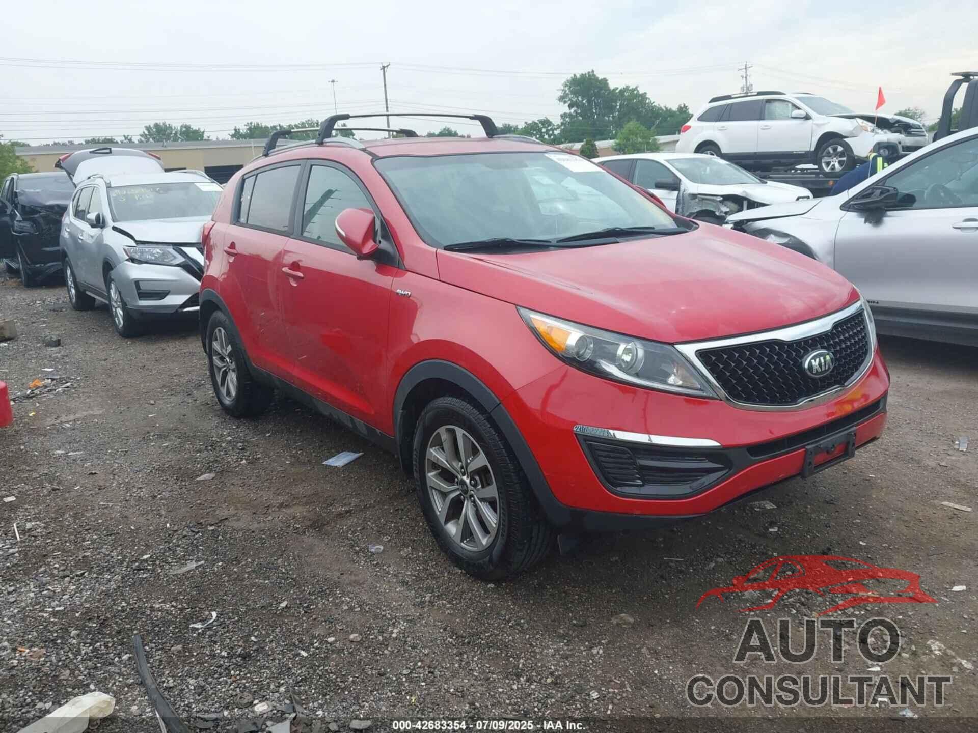 KIA SPORTAGE 2014 - KNDPBCAC0E7649105