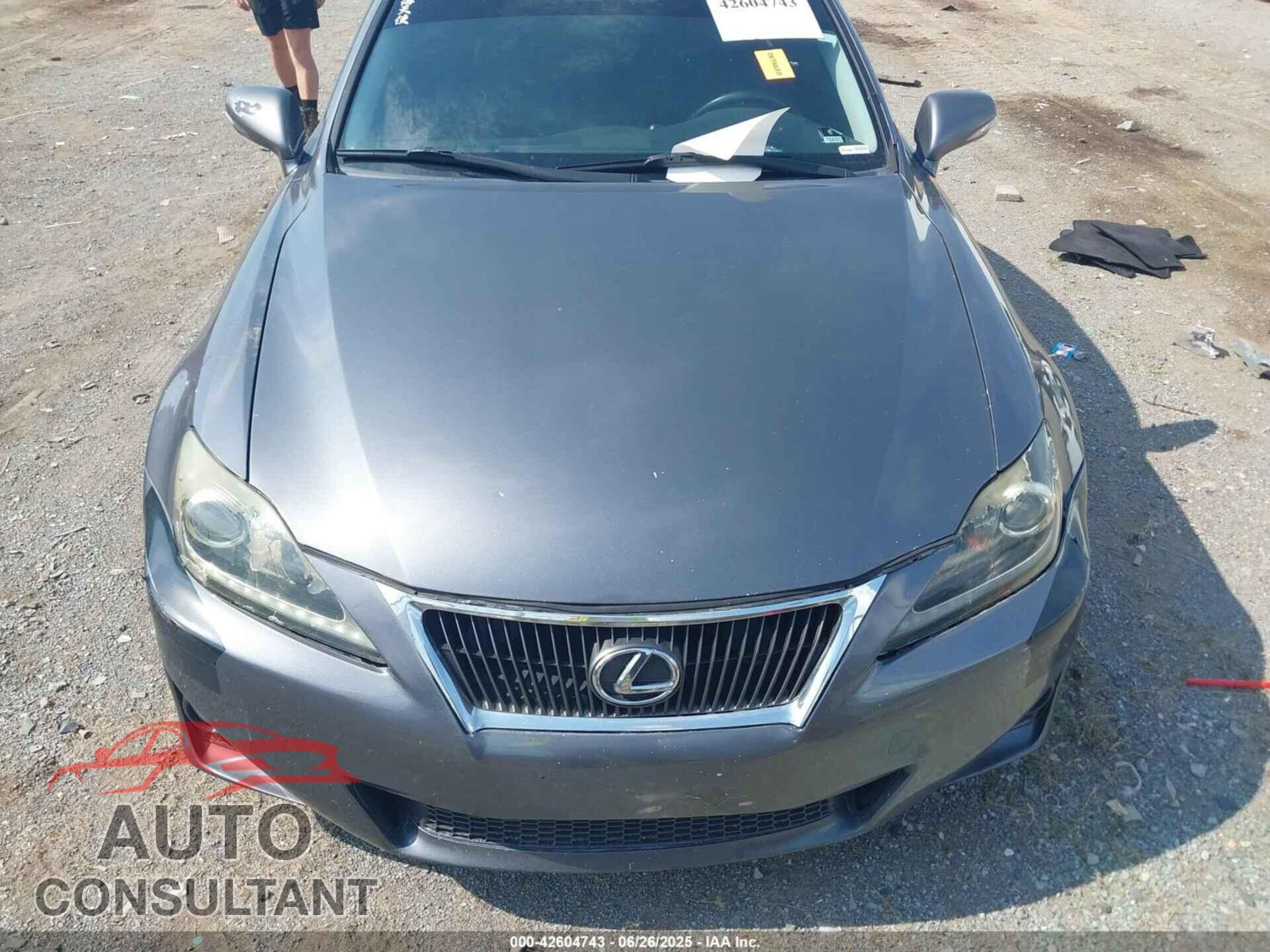 LEXUS IS 250 2012 - JTHCF5C22C5056873