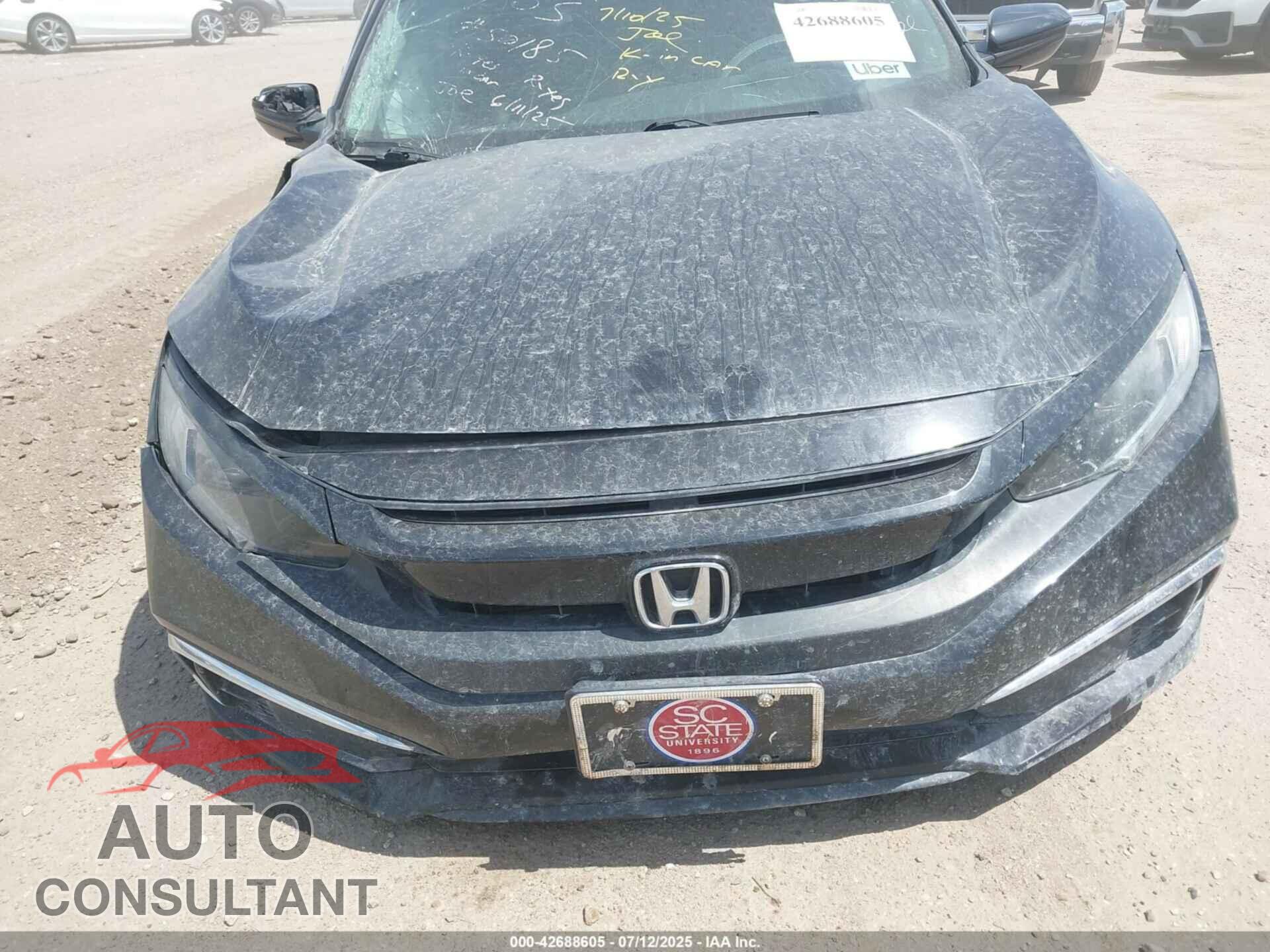 HONDA CIVIC 2020 - 2HGFC2F65LH601589