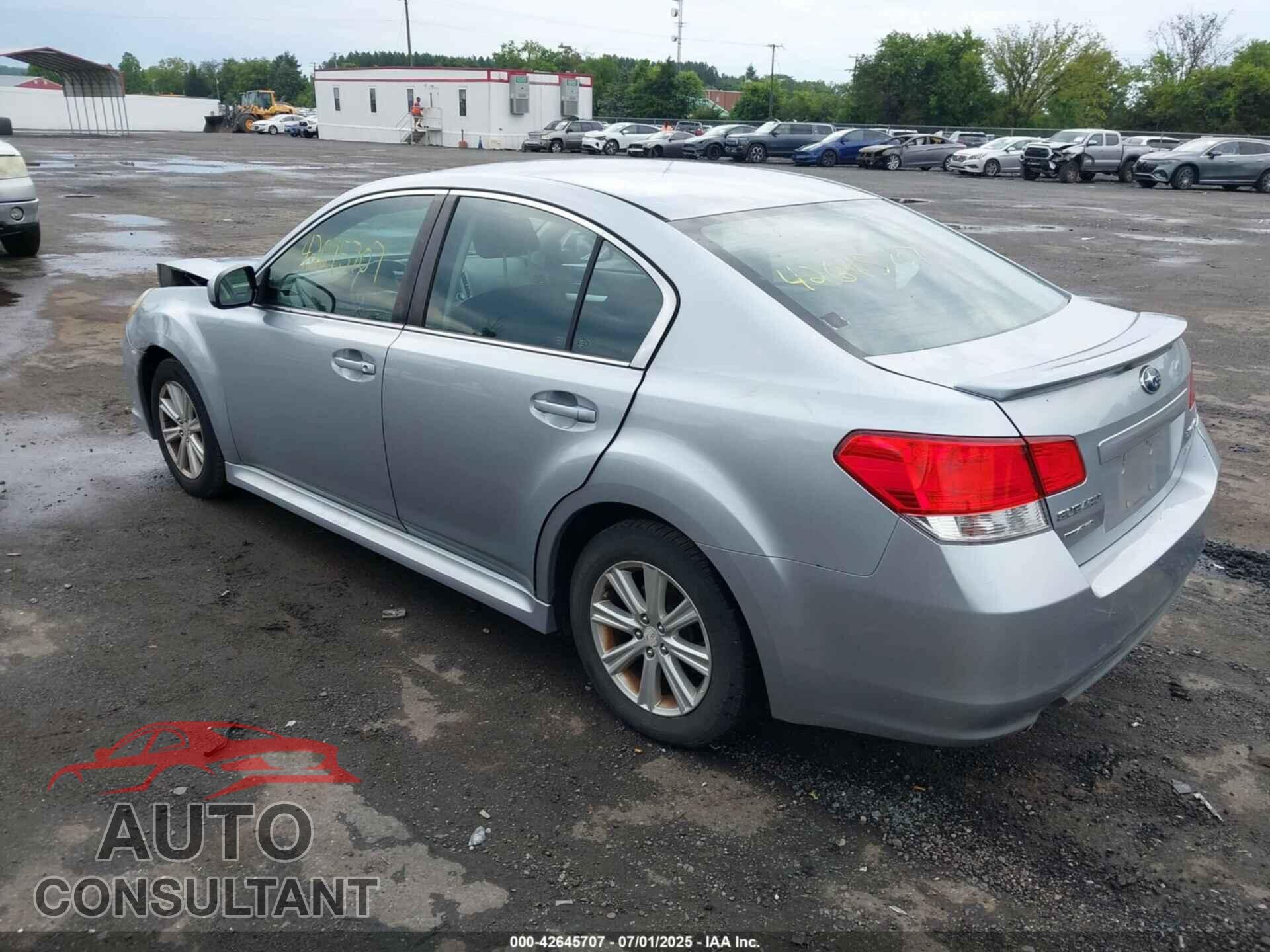 SUBARU LEGACY 2012 - 4S3BMBB6XC3039238