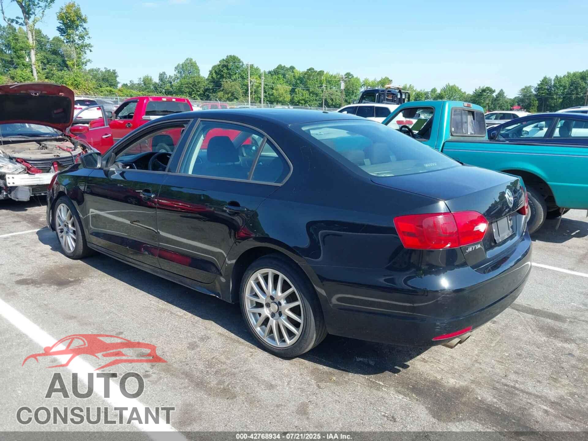 VOLKSWAGEN JETTA 2012 - 3VW2K7AJ6CM466775