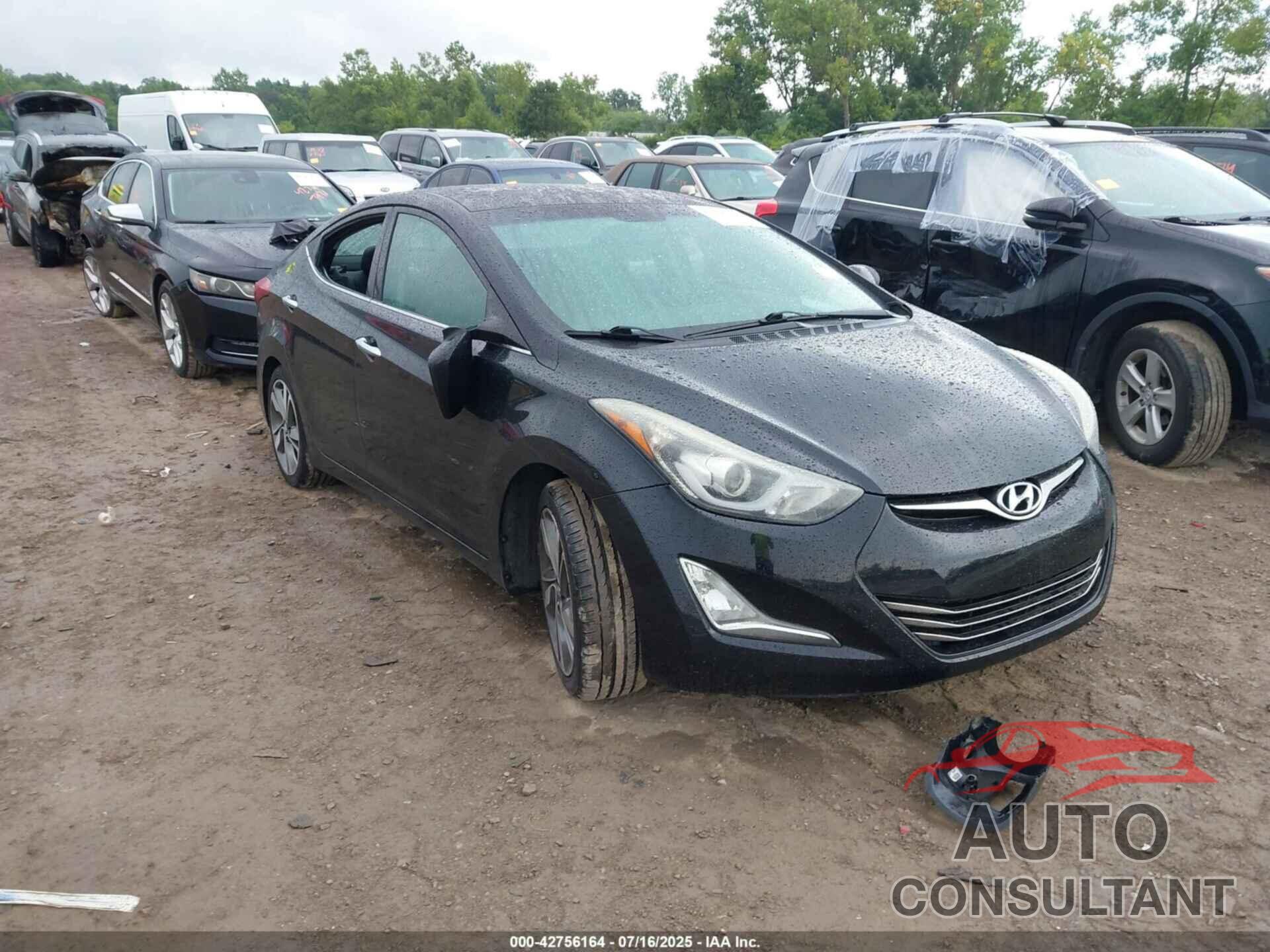 HYUNDAI ELANTRA 2014 - 5NPDH4AEXEH535519