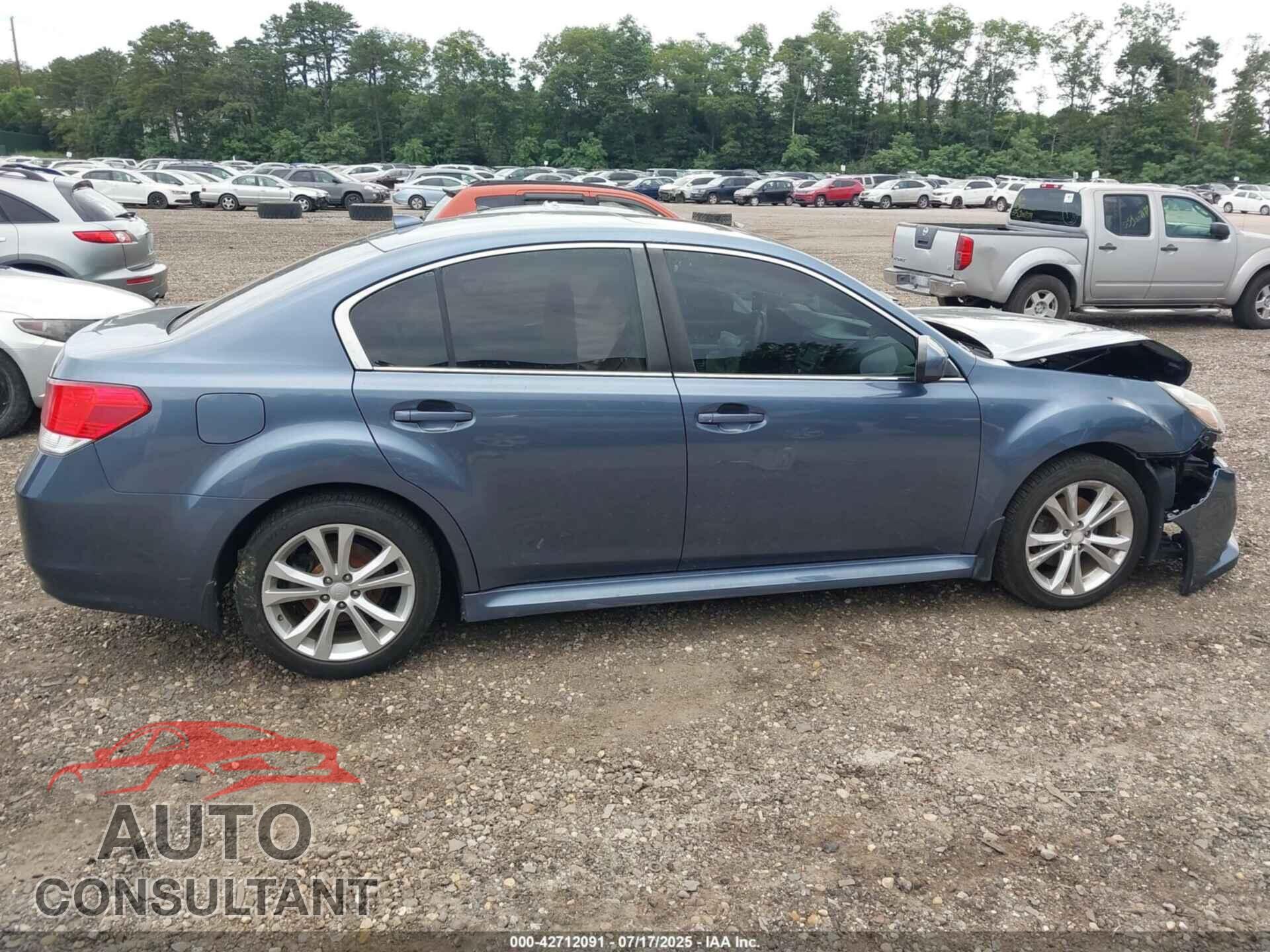 SUBARU LEGACY 2014 - 4S3BMBE66E3011547