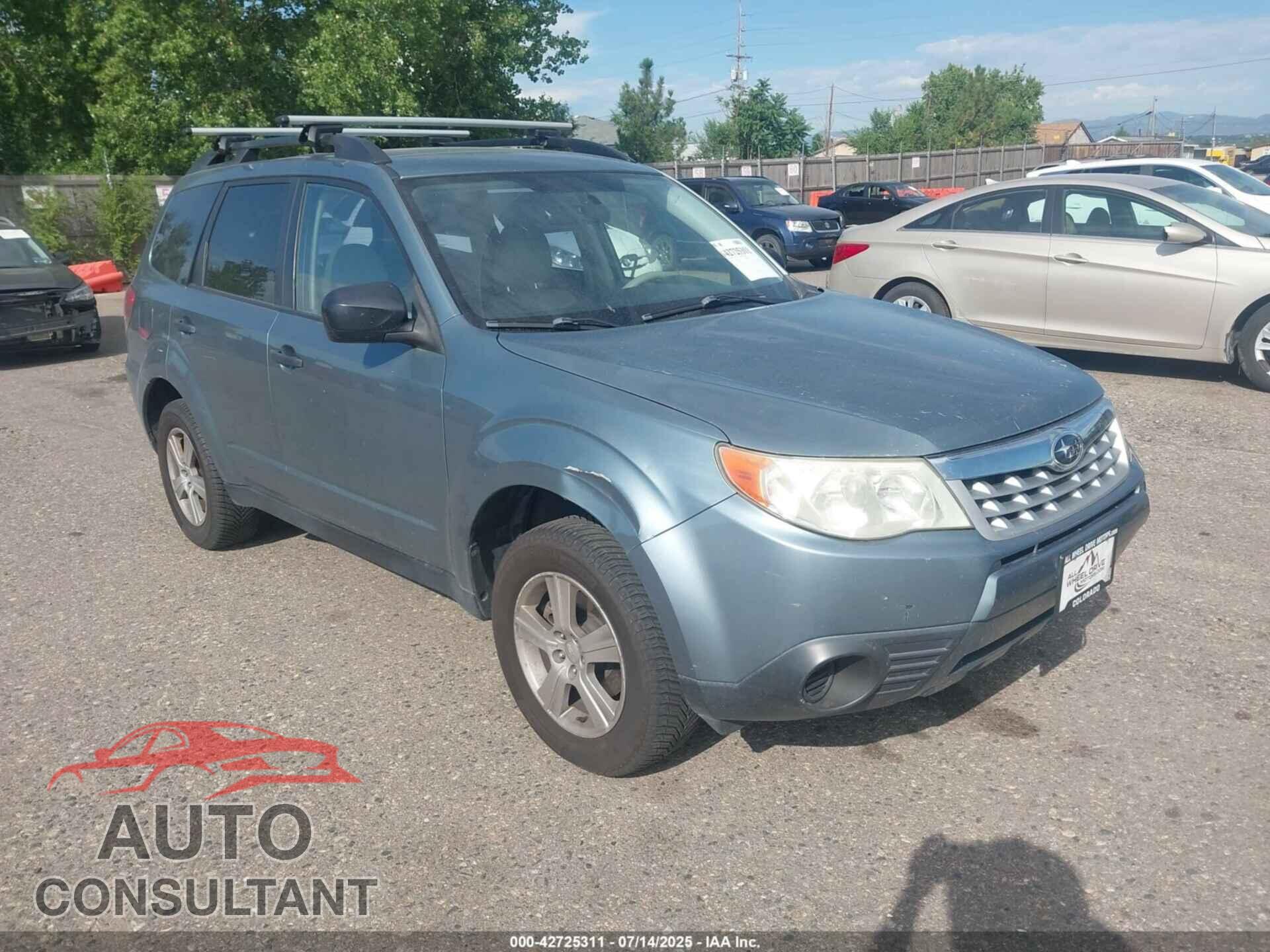 SUBARU FORESTER 2011 - JF2SHABC6BH720942