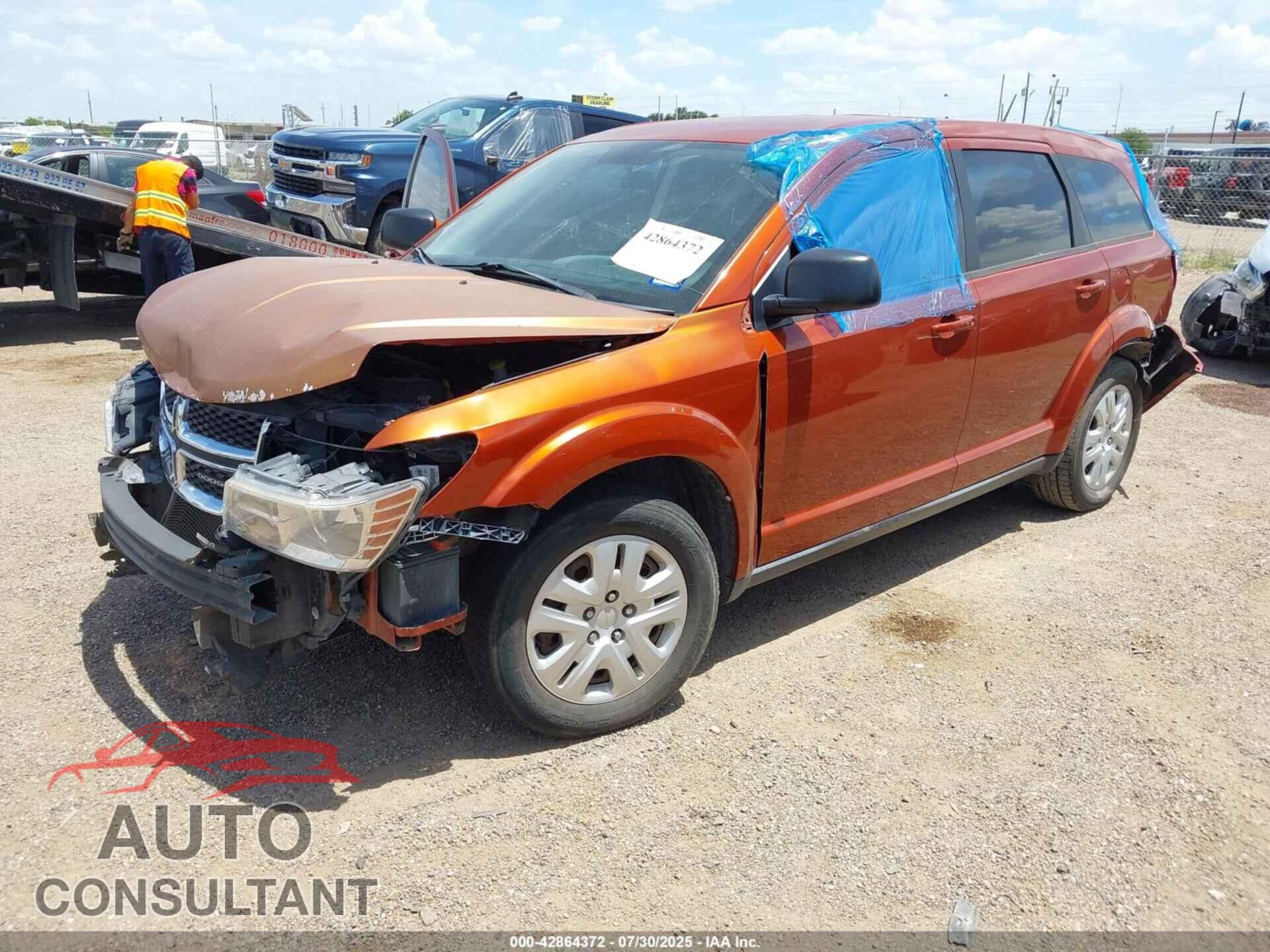 DODGE JOURNEY 2014 - 3C4PDCAB5ET152564
