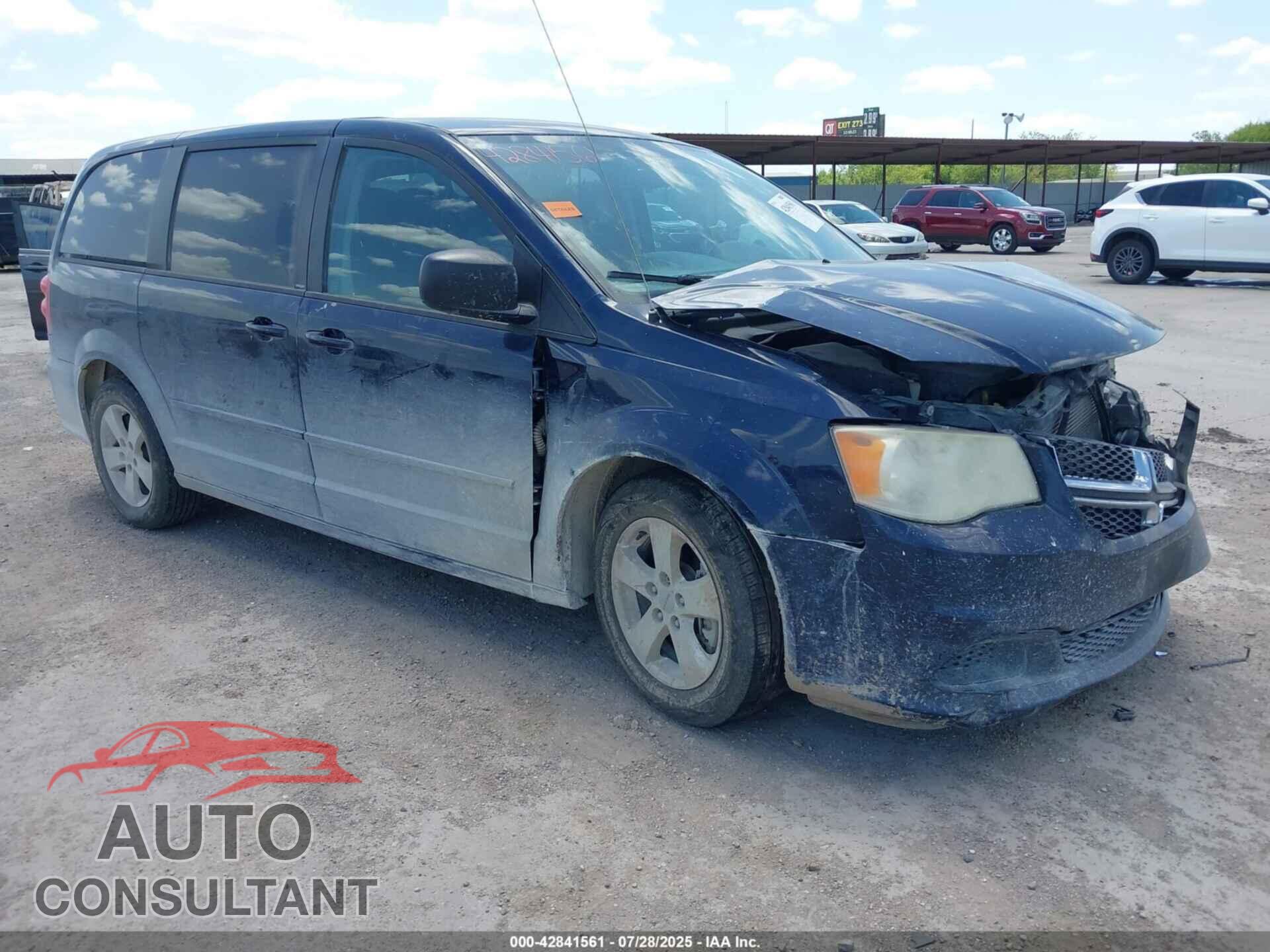 DODGE GRAND CARAVAN 2013 - 2C4RDGBG5DR735437