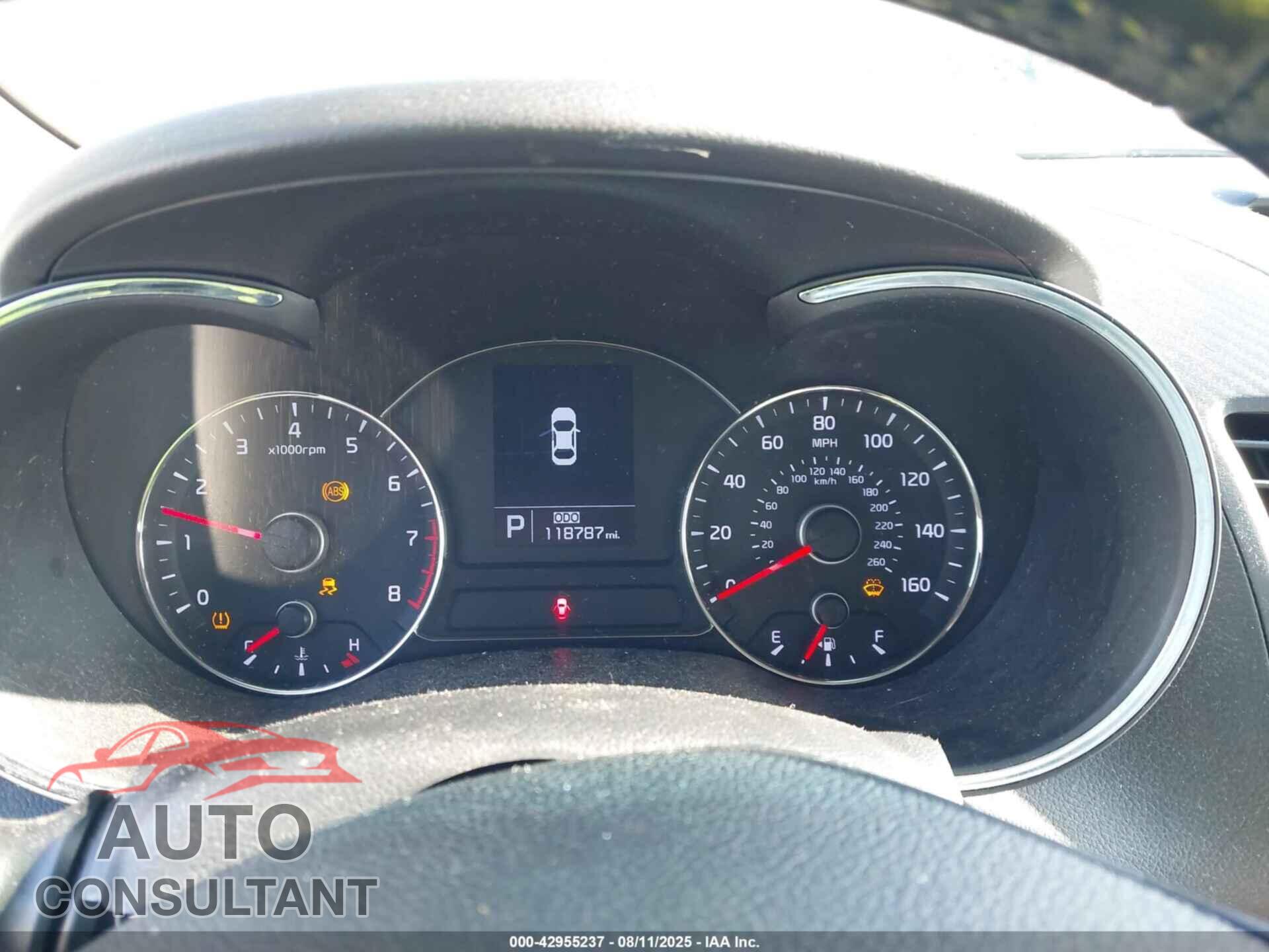 KIA FORTE 2015 - KNAFX4A88F5378562