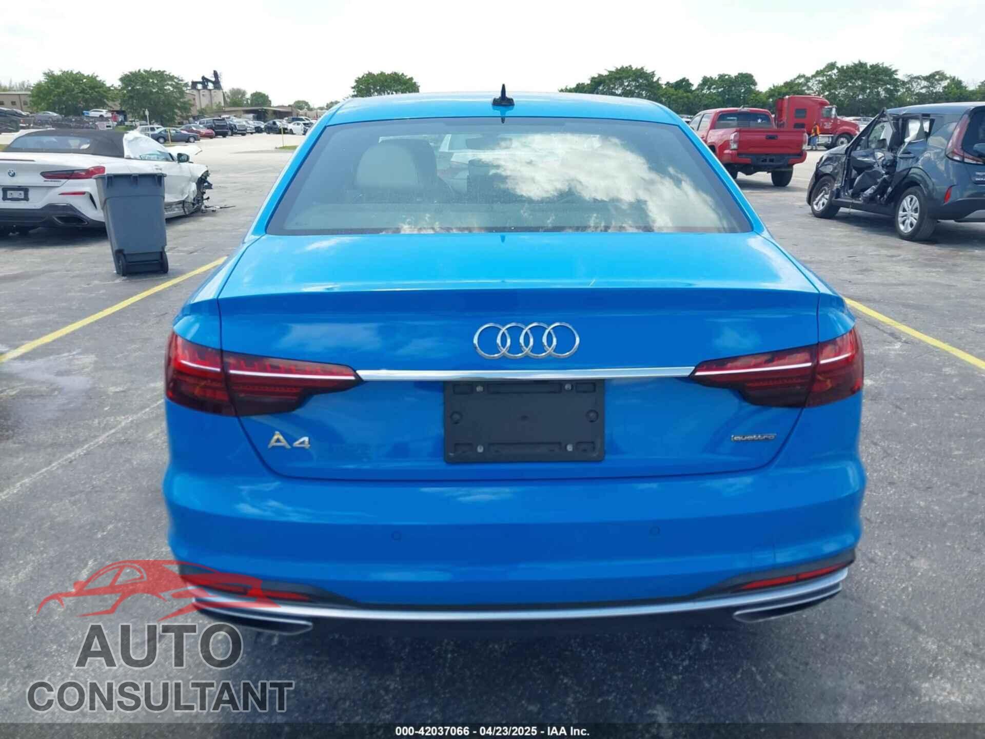 AUDI A4 2021 - WAUDAAF40MA086180