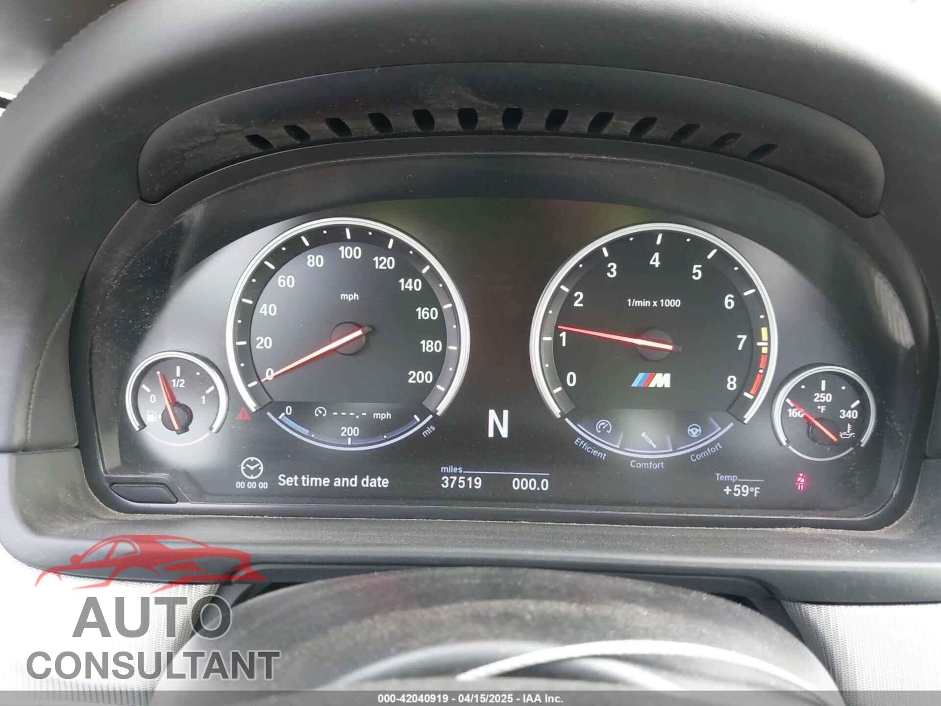 BMW M5 2013 - WBSFV9C52DD095496