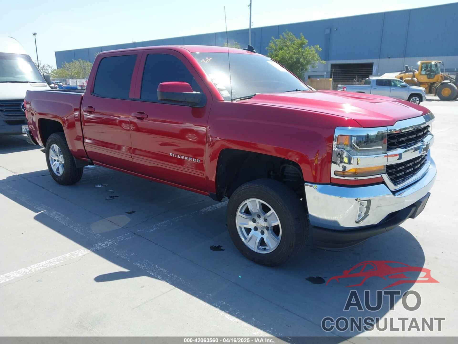 CHEVROLET SILVERADO 1500 2018 - 3GCUCRER8JG299111