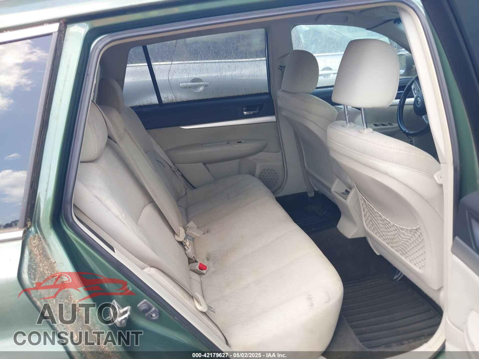 SUBARU OUTBACK 2011 - 4S4BRBCC5B1434326