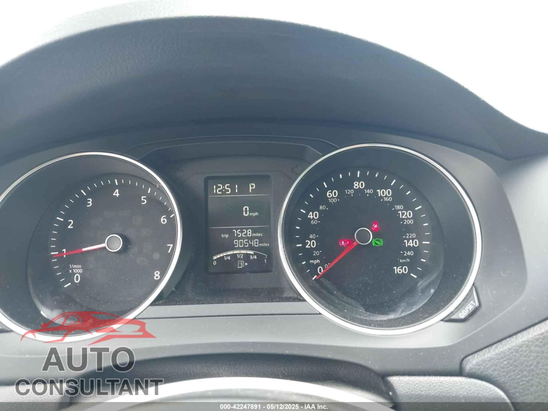 VOLKSWAGEN JETTA 2017 - 3VW2B7AJ8HM246268