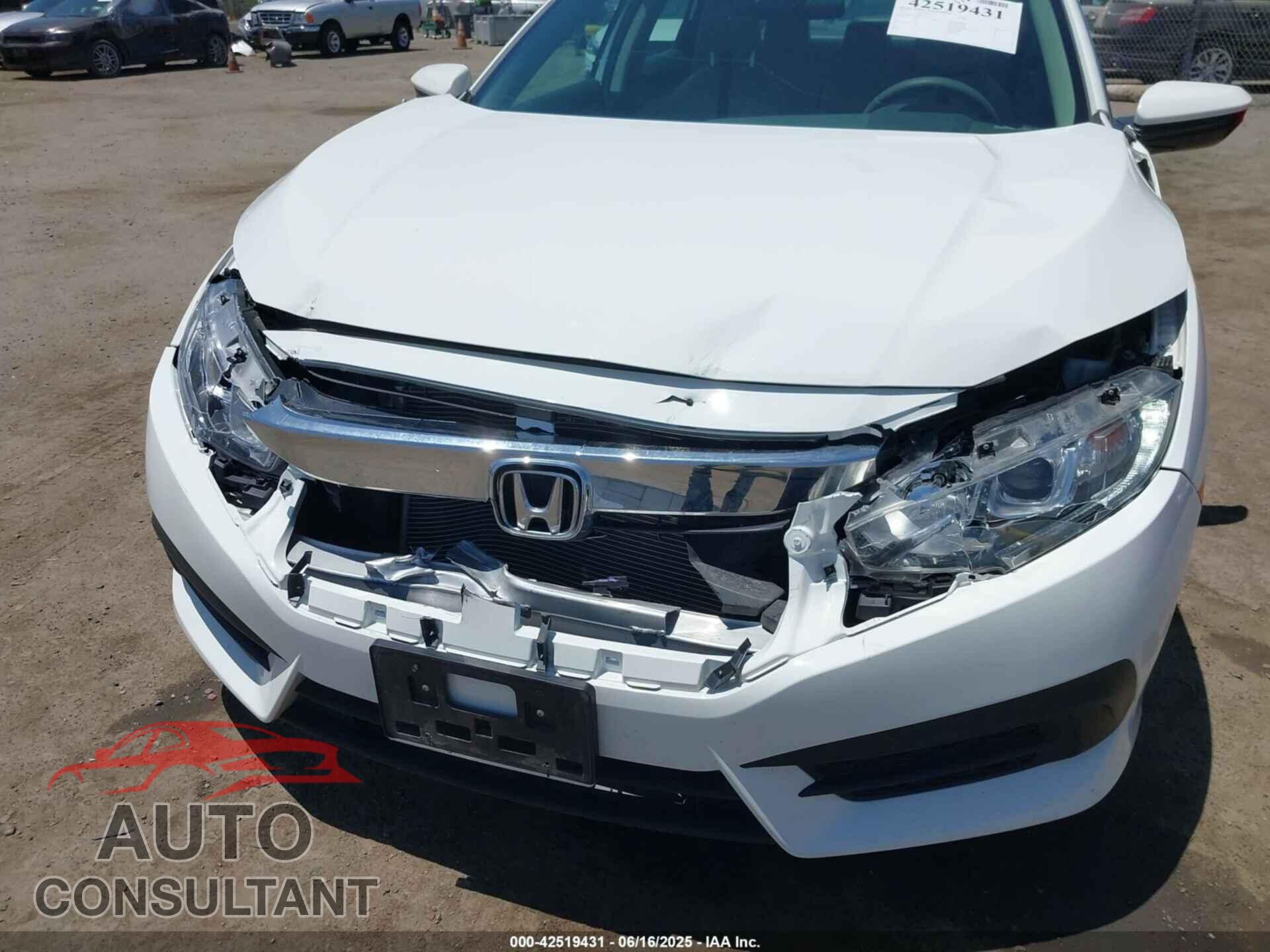 HONDA CIVIC 2017 - 19XFC2F54HE203413