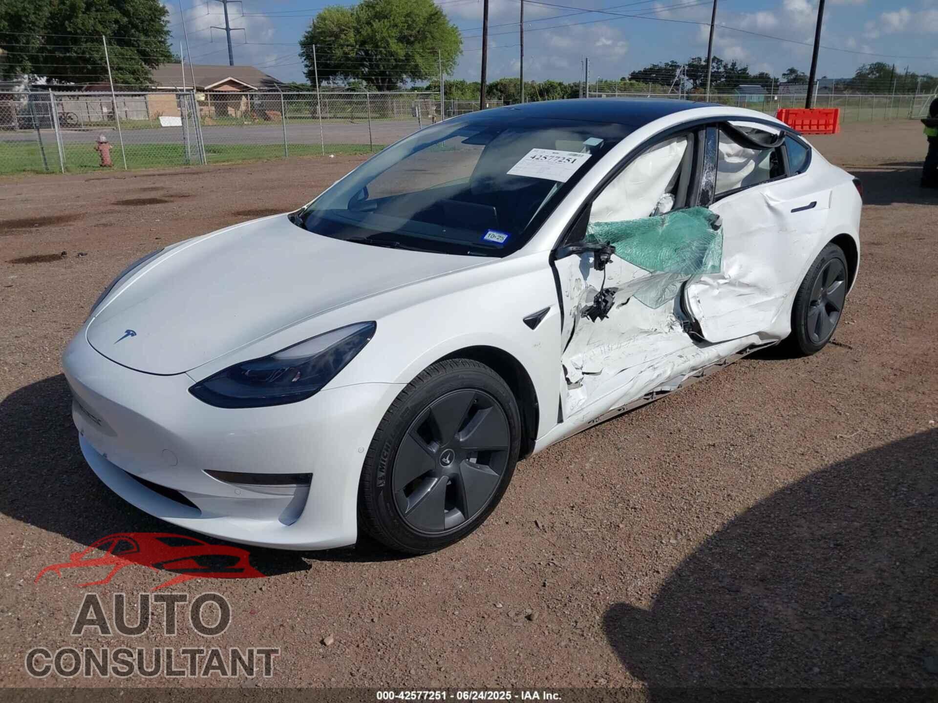 TESLA MODEL 3 2021 - 5YJ3E1EA8MF100649