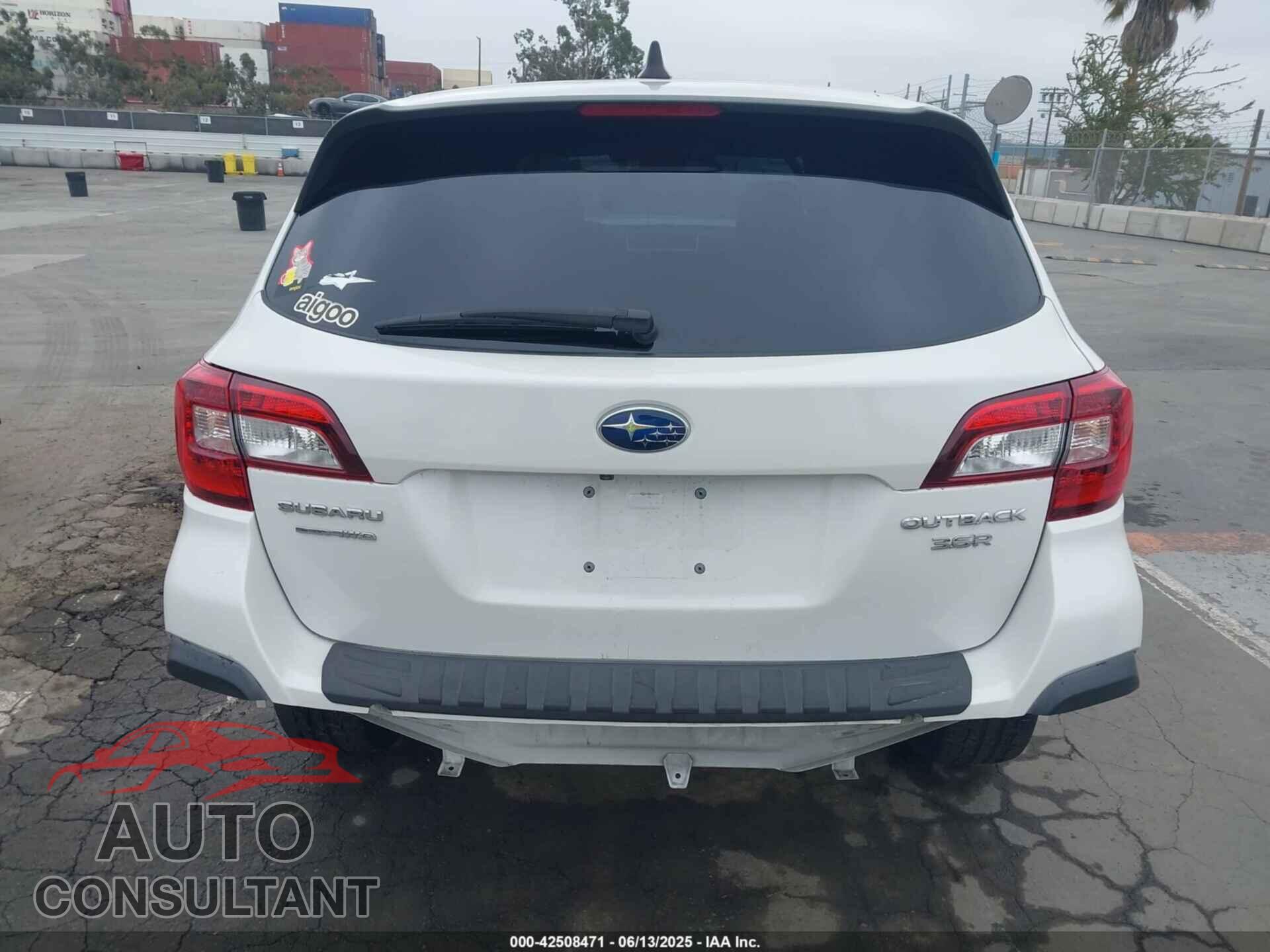 SUBARU OUTBACK 2018 - 4S4BSETC2J3370058