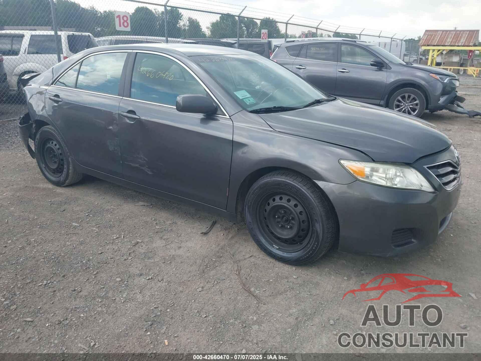 TOYOTA CAMRY 2010 - 4T1BF3EK9AU106004