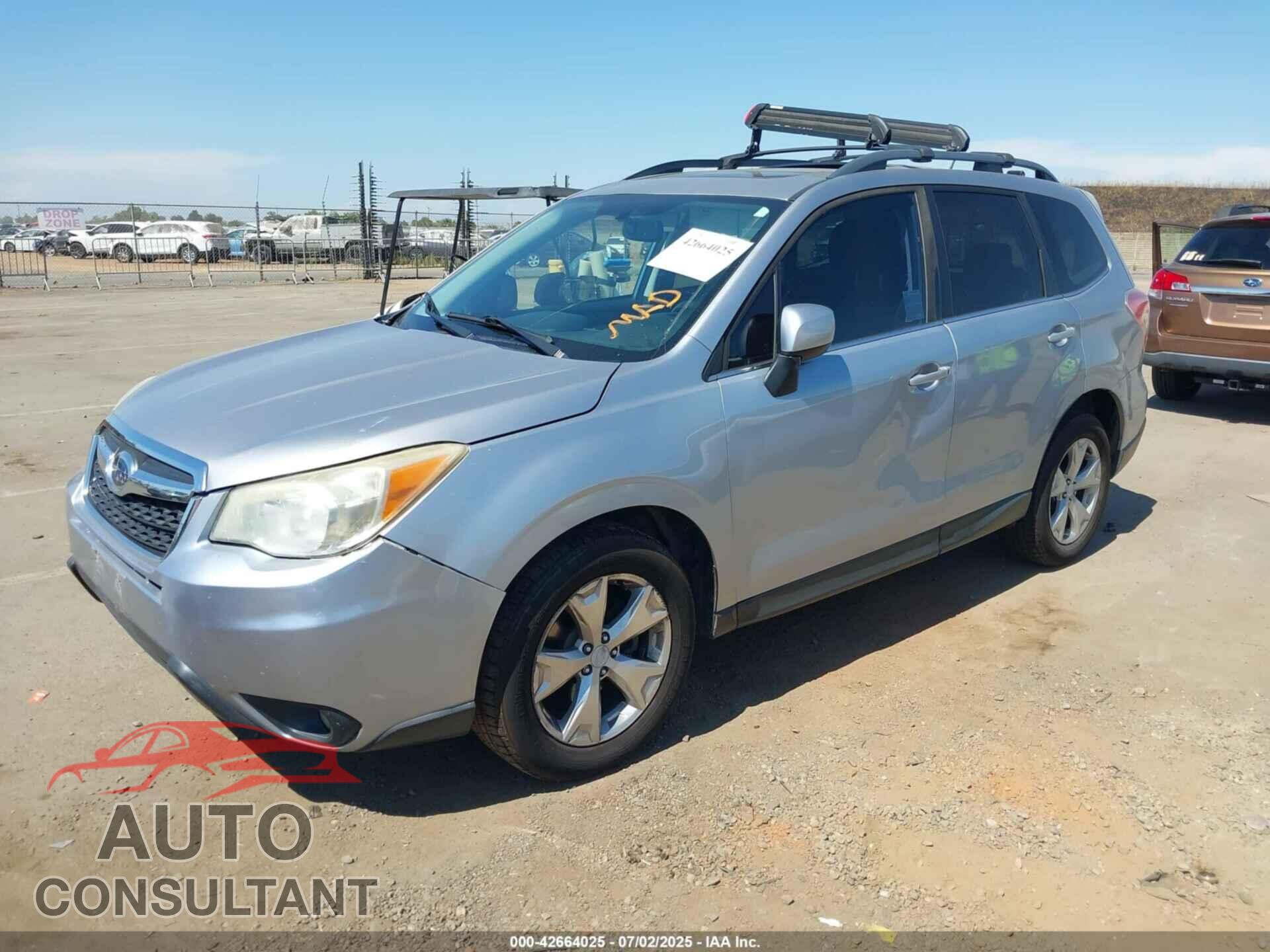 SUBARU FORESTER 2014 - JF2SJAJC8EH435878