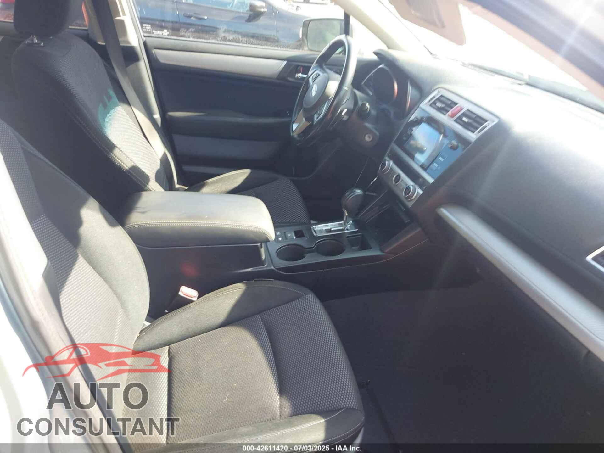 SUBARU OUTBACK 2016 - 4S4BSBFC4G3257893
