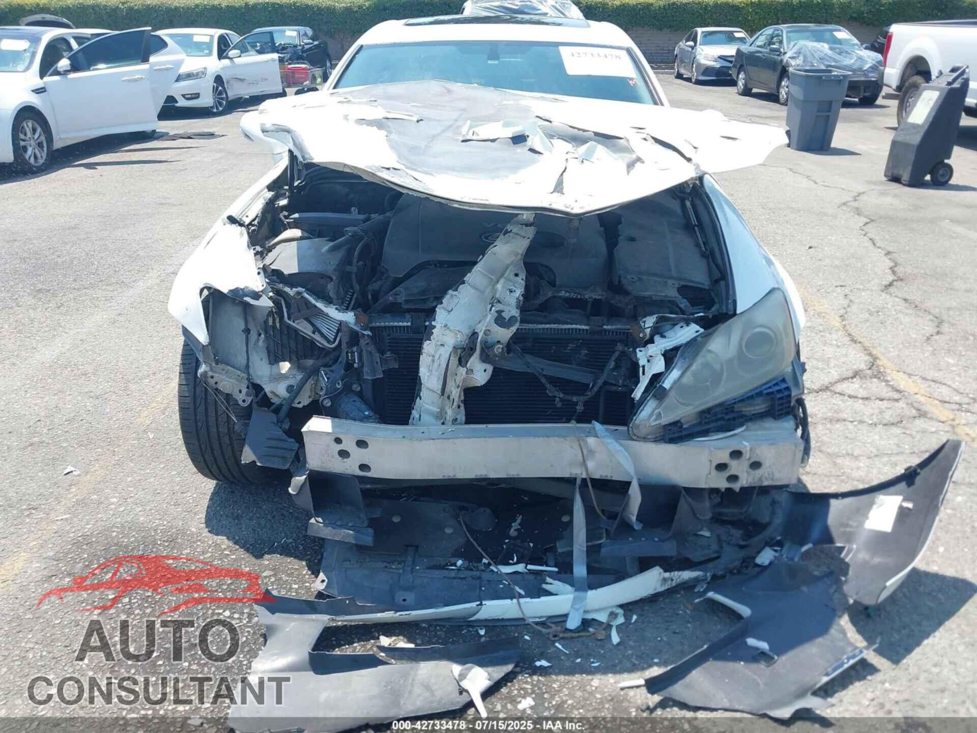 LEXUS IS 250 2009 - JTHBK262995106632