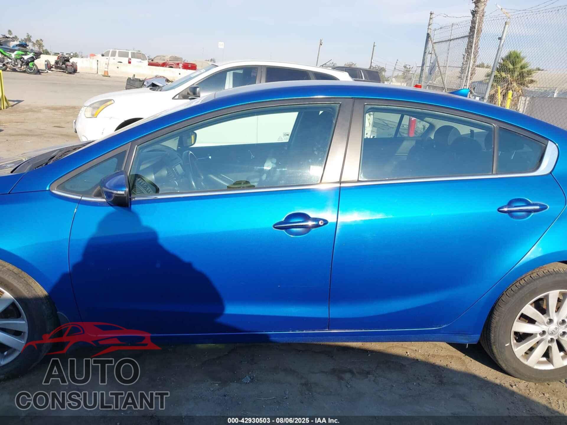 KIA FORTE 2014 - KNAFX4A84E5113930