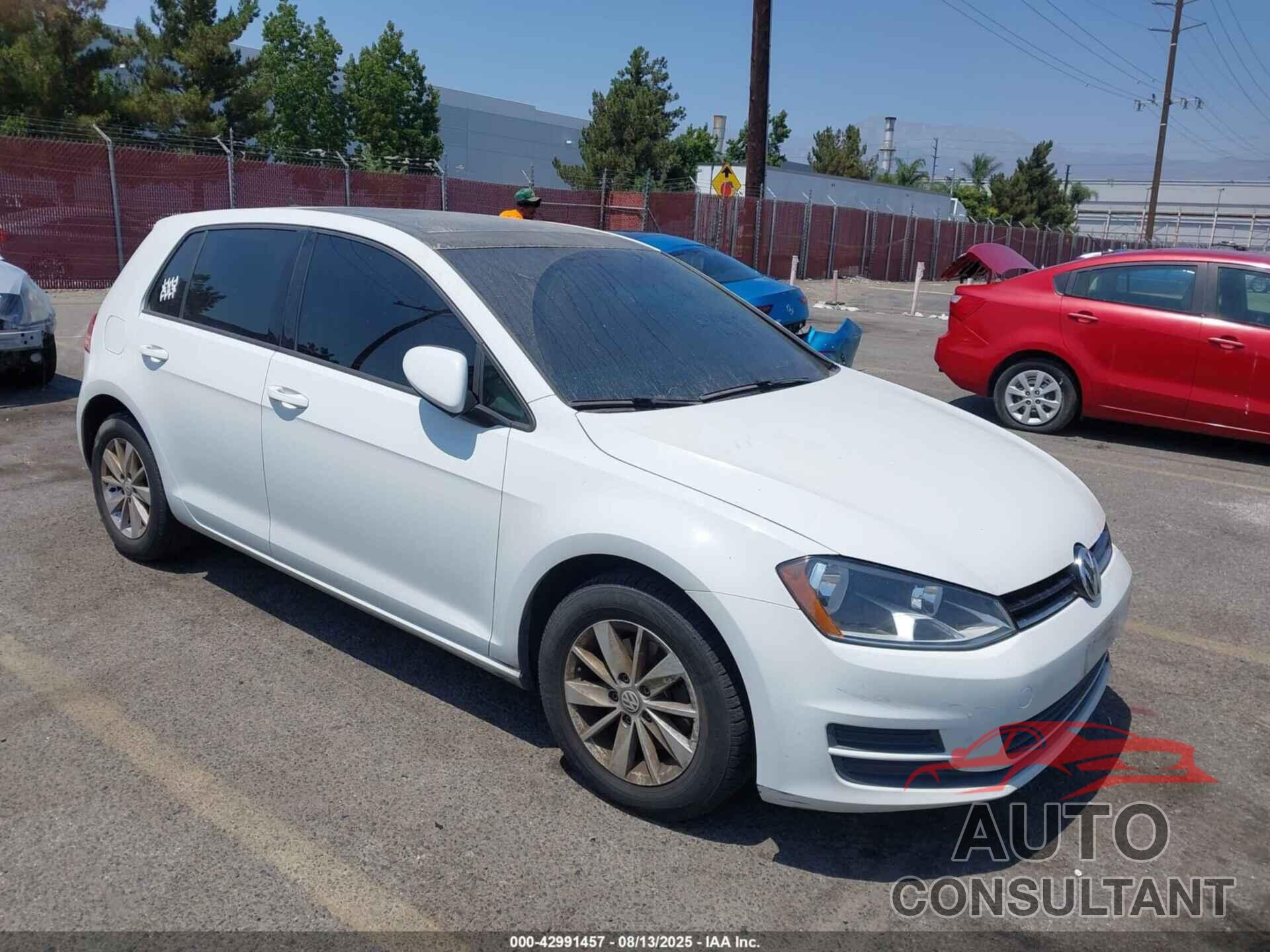VOLKSWAGEN GOLF 2016 - 3VW217AU9GM042915