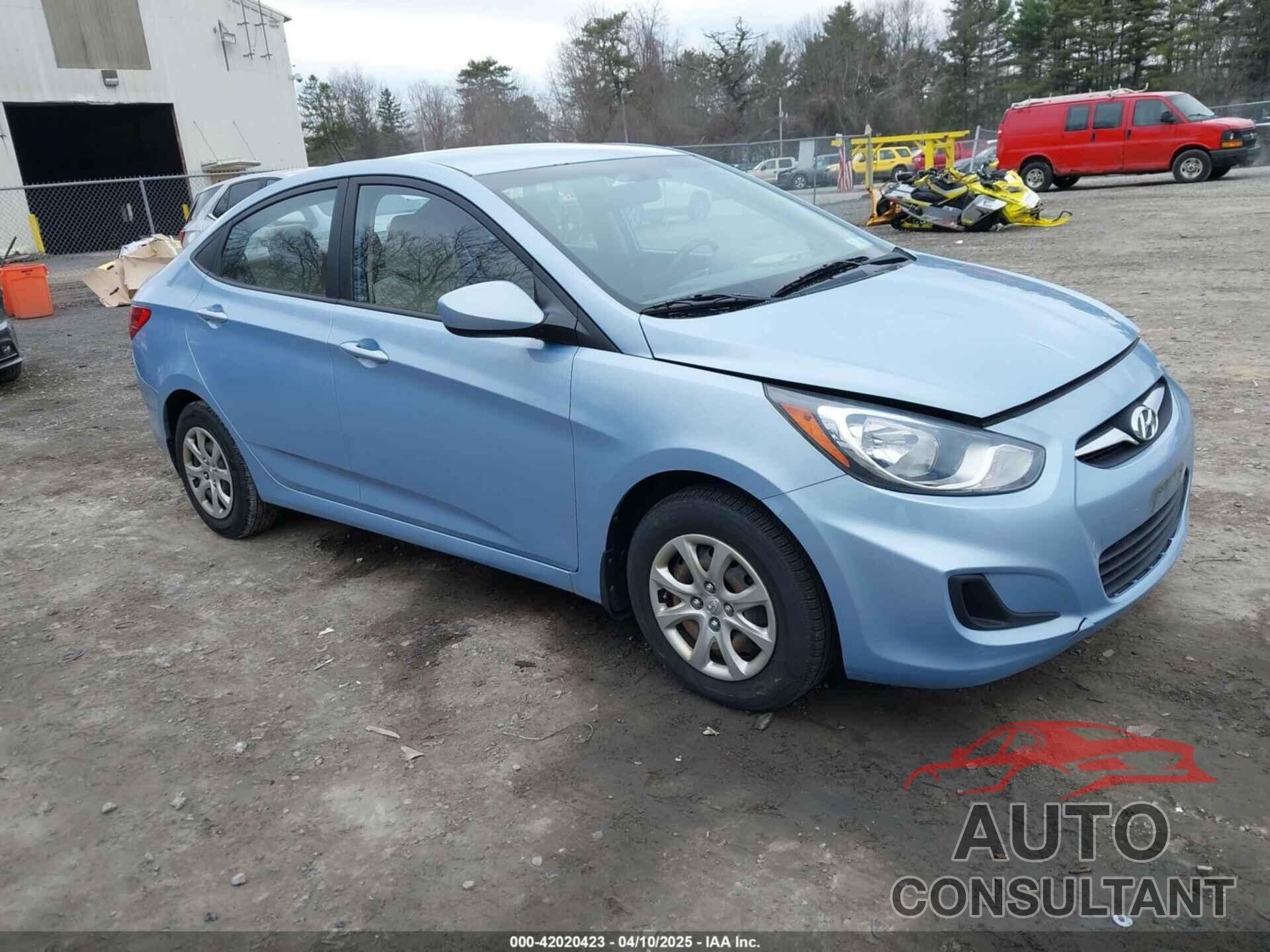 HYUNDAI ACCENT 2012 - KMHCT4AE9CU158285