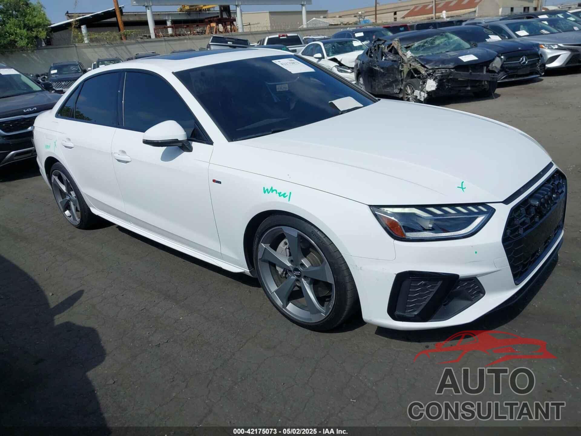 AUDI A4 2021 - WAUEAAF41MN004969