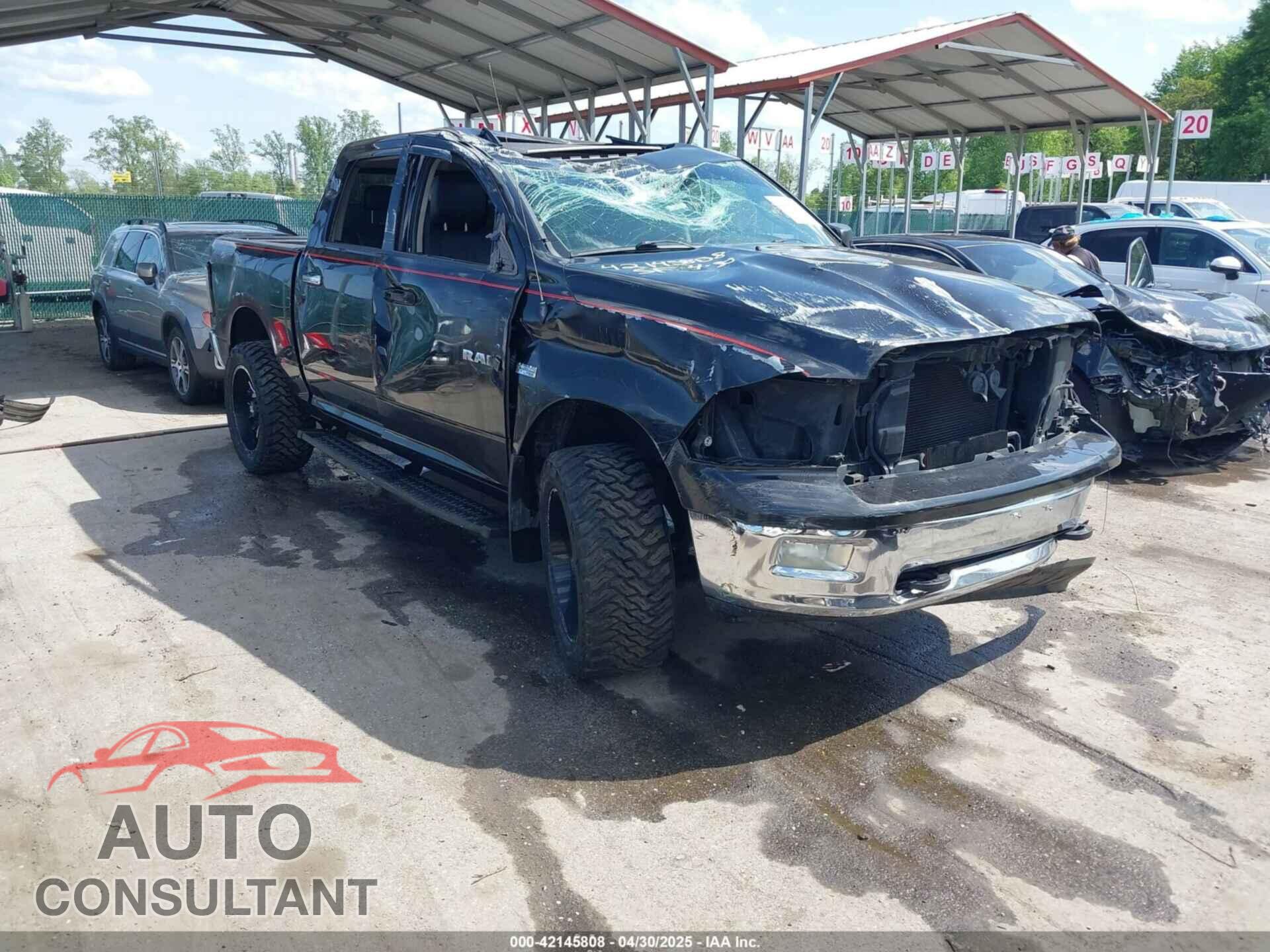 DODGE RAM 1500 2009 - 1D3HV13T79S704544