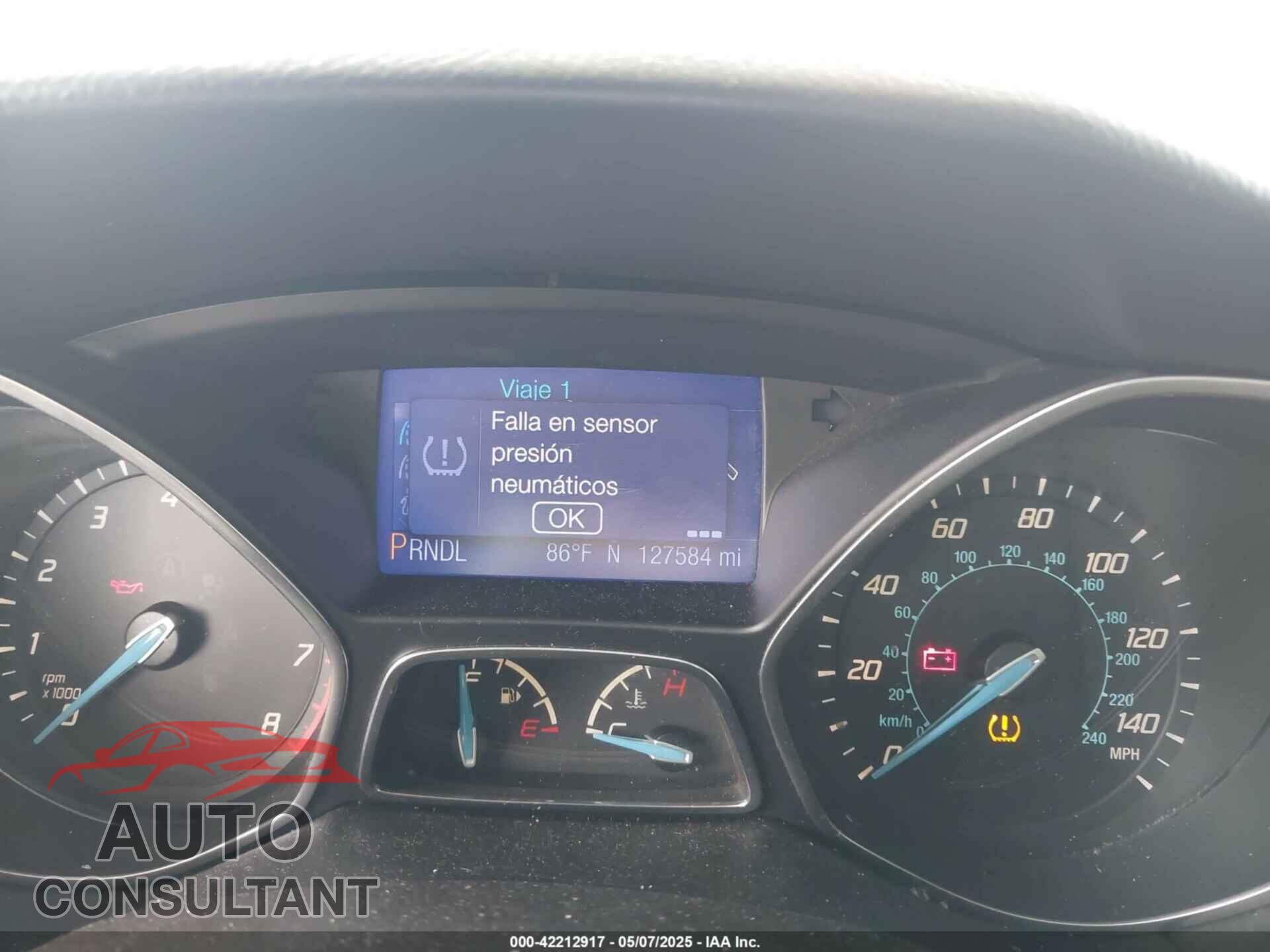 FORD FOCUS 2013 - 1FADP3F29DL135866