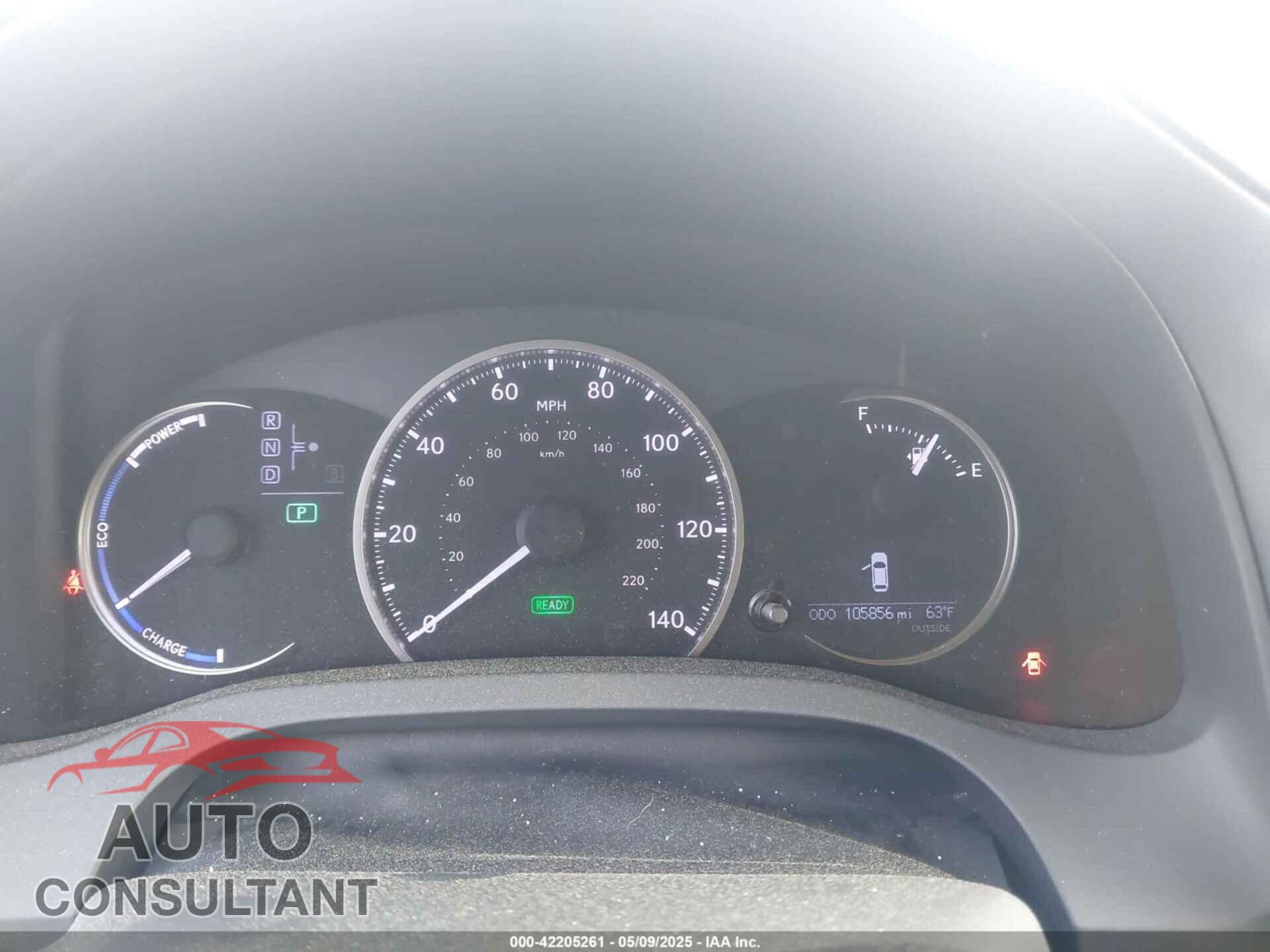LEXUS CT 200H 2014 - JTHKD5BH5E2179191