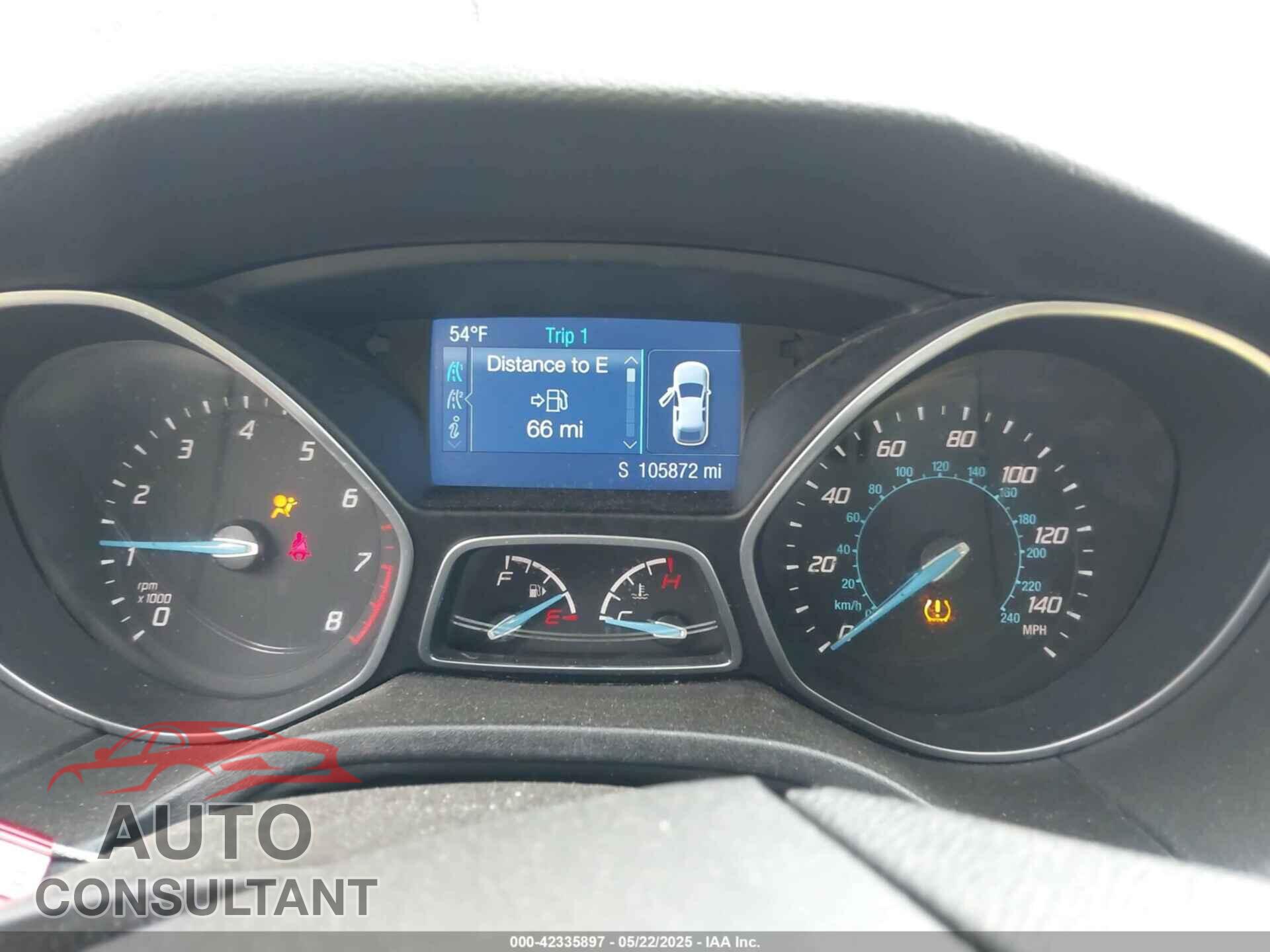FORD FOCUS 2014 - 1FADP3F2XEL125199