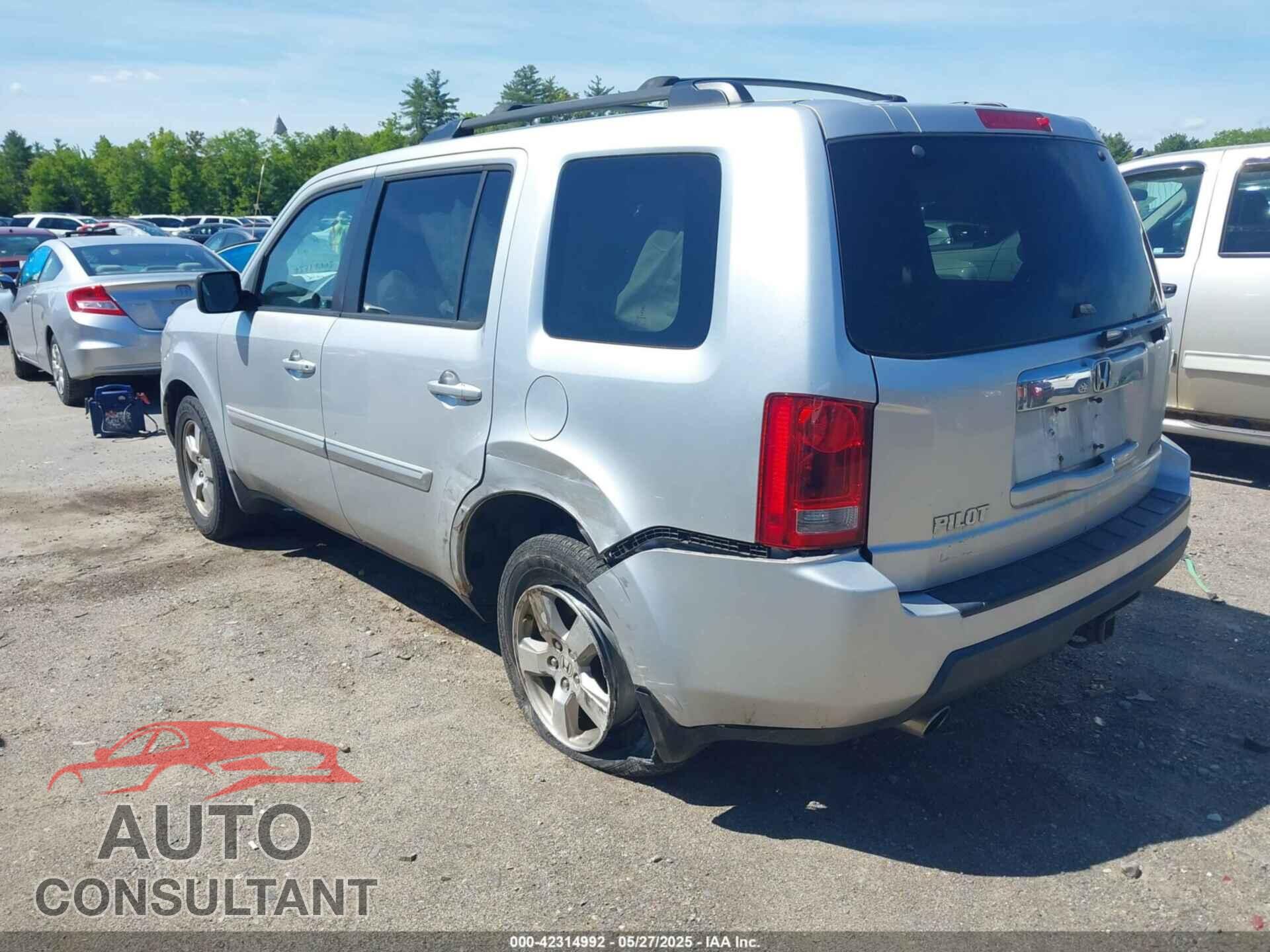 HONDA PILOT 2009 - 5FNYF48559B024351