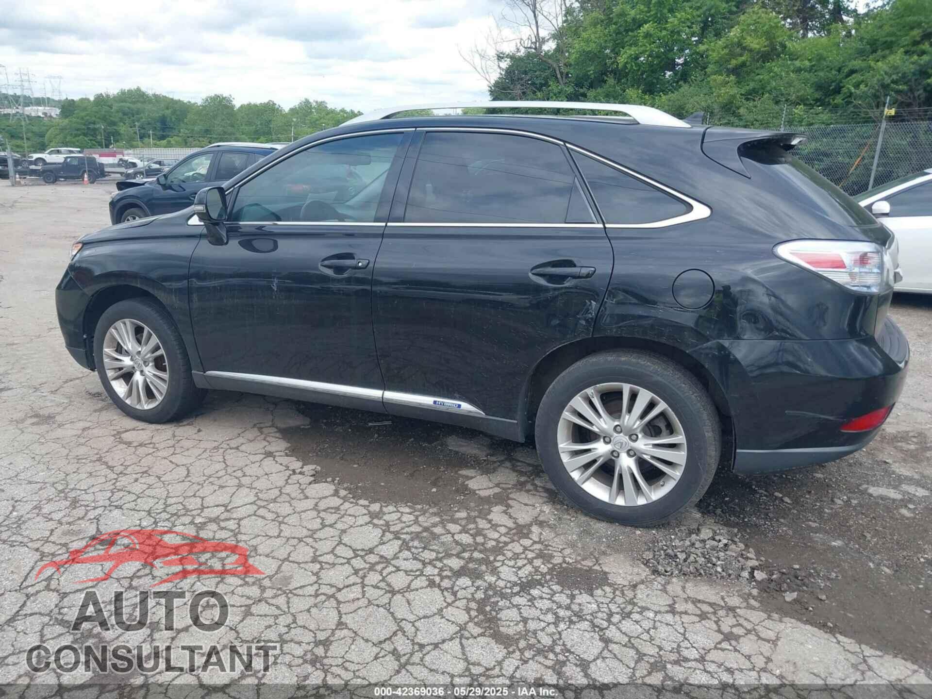 LEXUS RX 450H 2011 - JTJBC1BA1B2040653