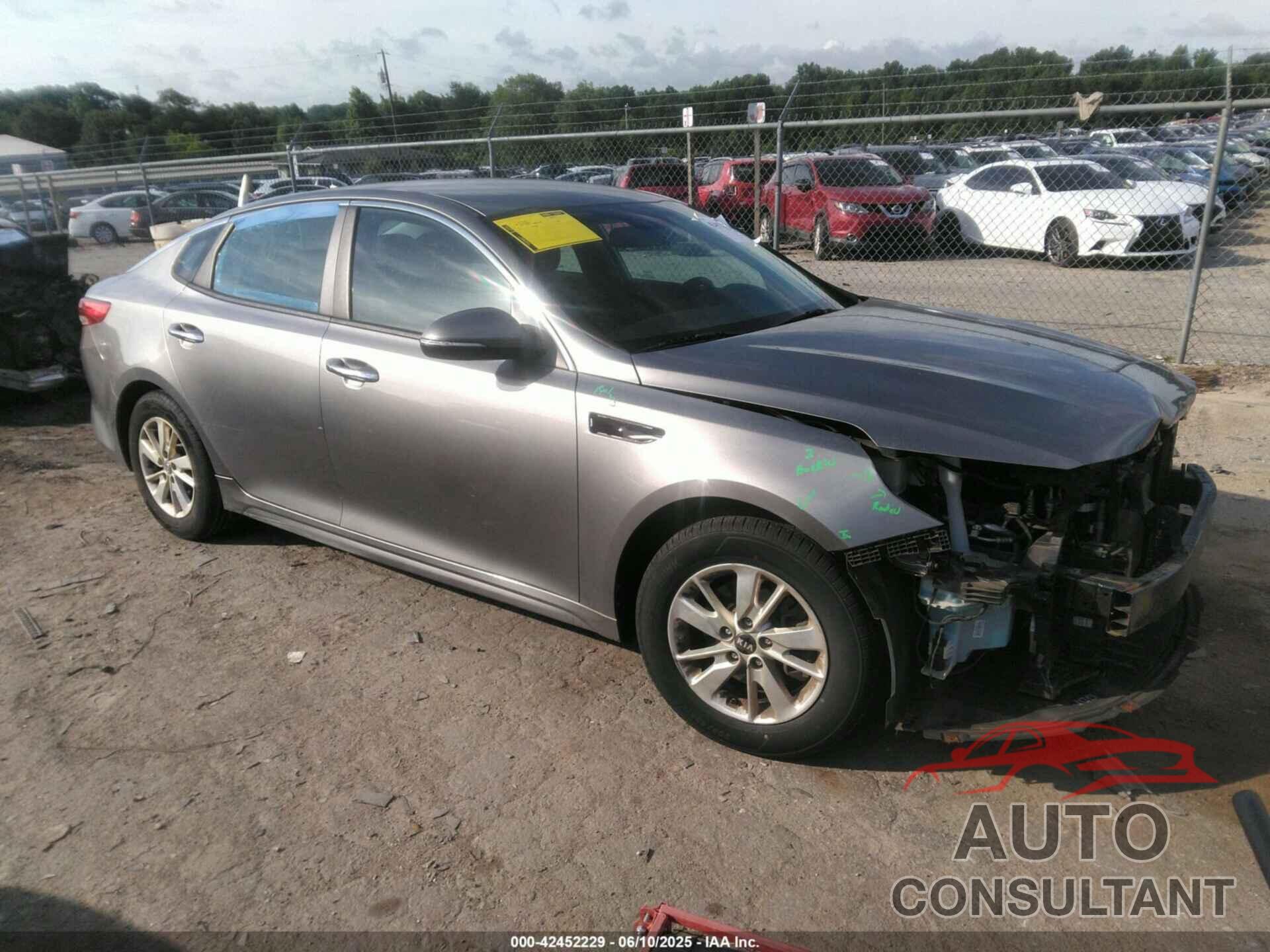 KIA OPTIMA 2016 - 5XXGT4L38GG029578
