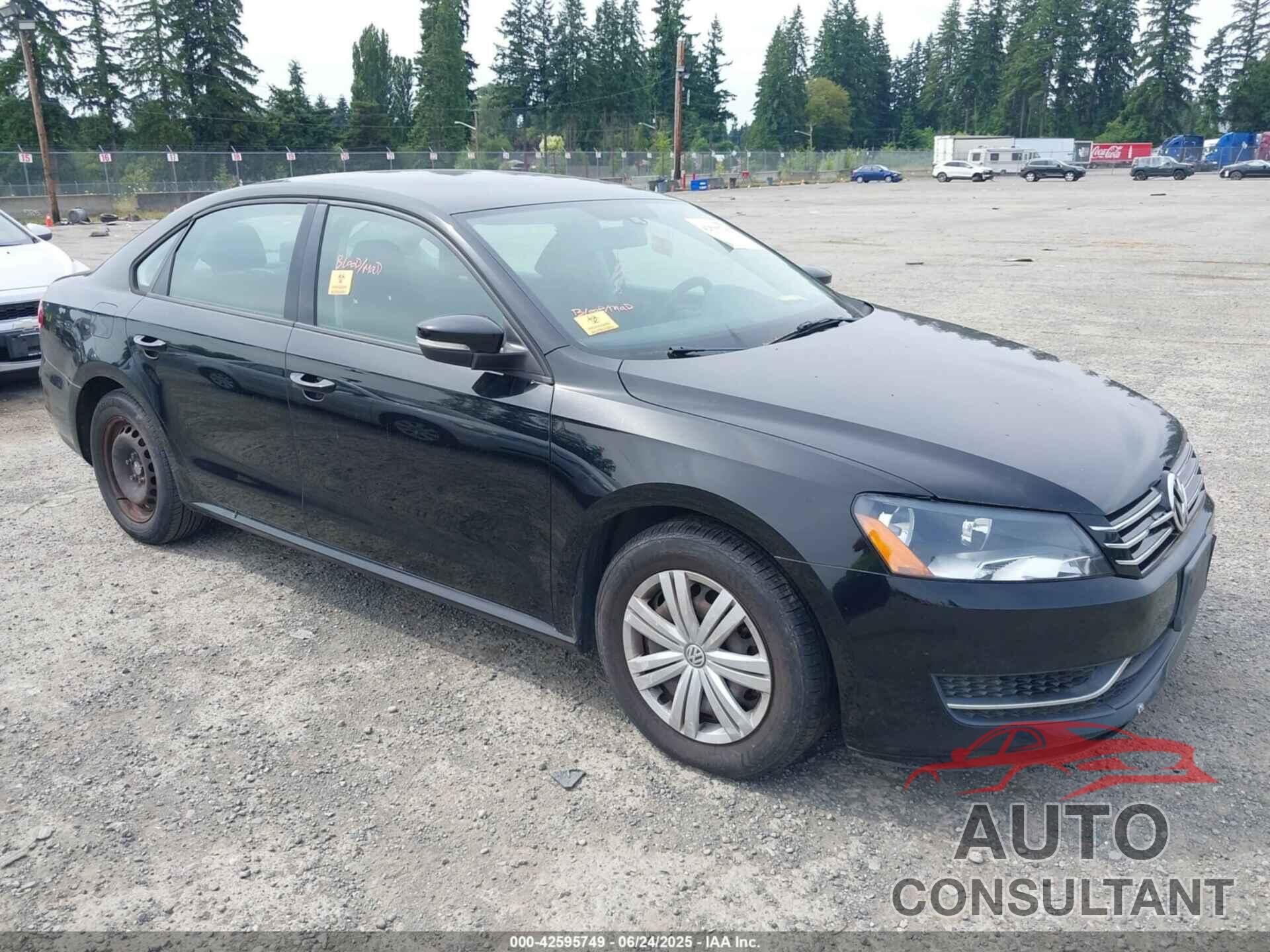VOLKSWAGEN PASSAT 2014 - 1VWAP7A33EC025978