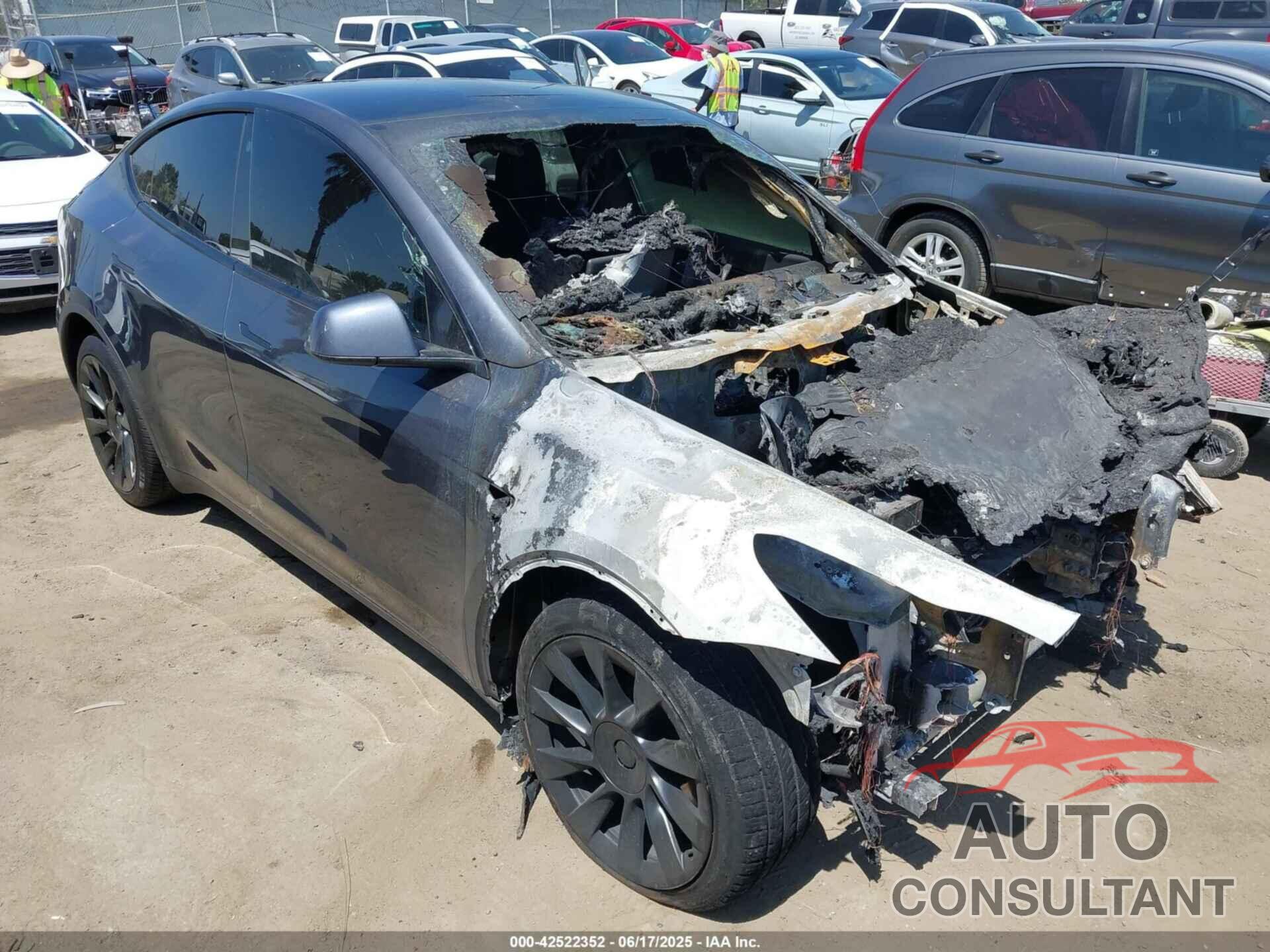 TESLA MODEL Y 2022 - 7SAYGDEE8NF511588