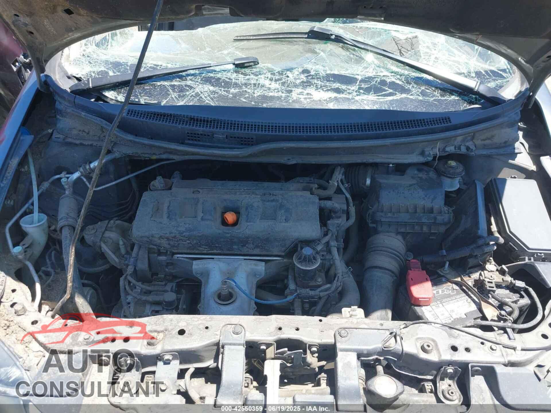 HONDA CIVIC 2012 - 19XFB2F54CE376599