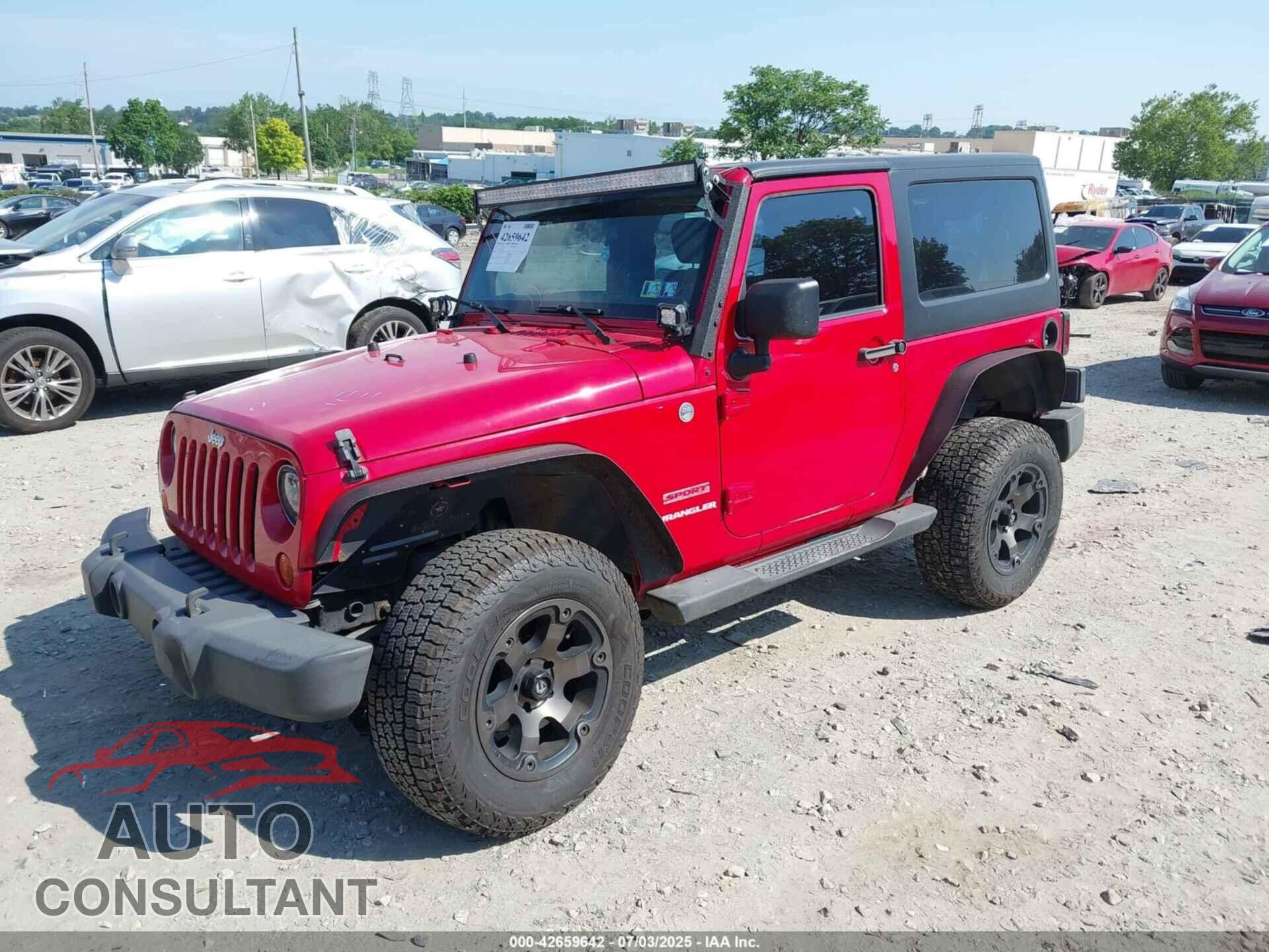 JEEP WRANGLER 2011 - 1J4AA2D16BL505620