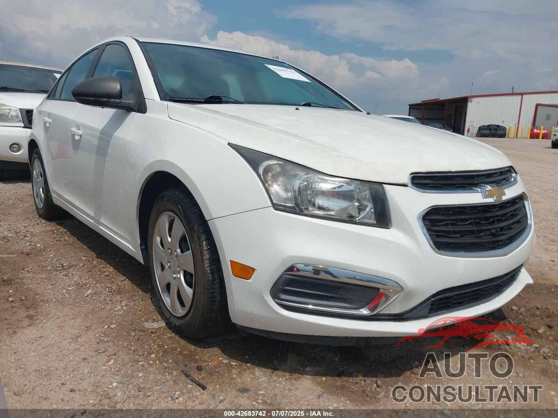 CHEVROLET CRUZE LIMITED 2016 - 1G1PC5SH0G7196666