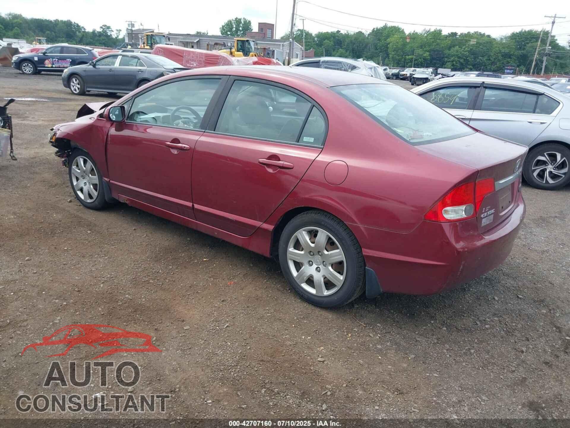 HONDA CIVIC 2009 - 19XFA16579E049720