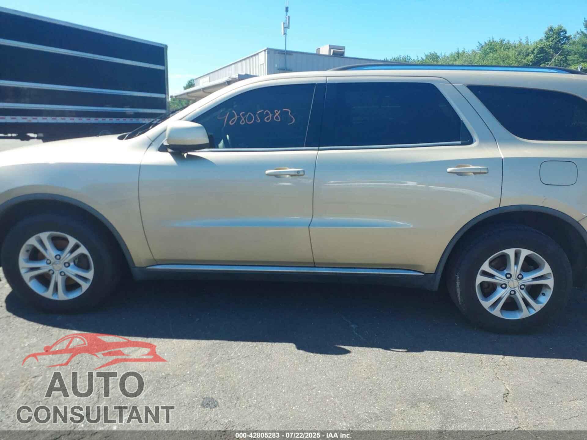 DODGE DURANGO 2012 - 1C4RDJAG4CC147535