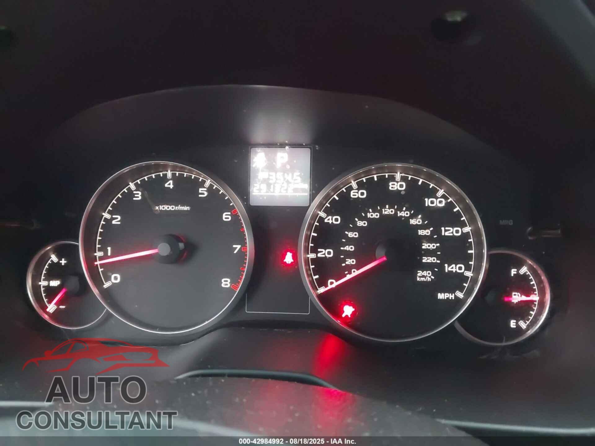 SUBARU OUTBACK 2014 - 4S4BRBDC9E3318778