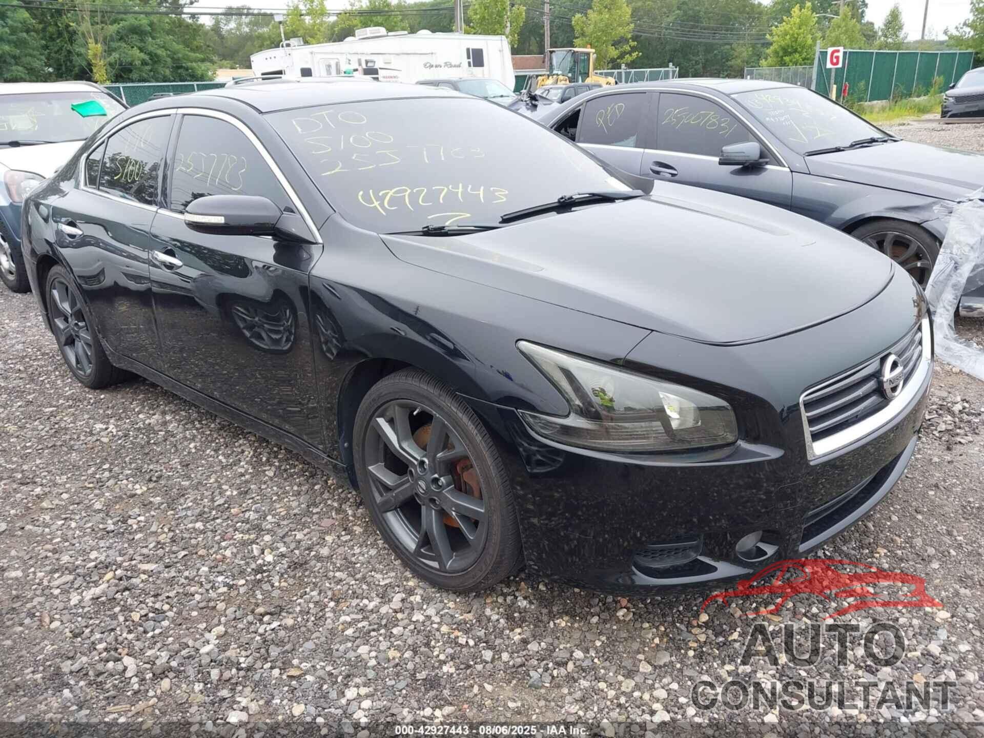 NISSAN MAXIMA 2012 - 1N4AA5AP1CC823927