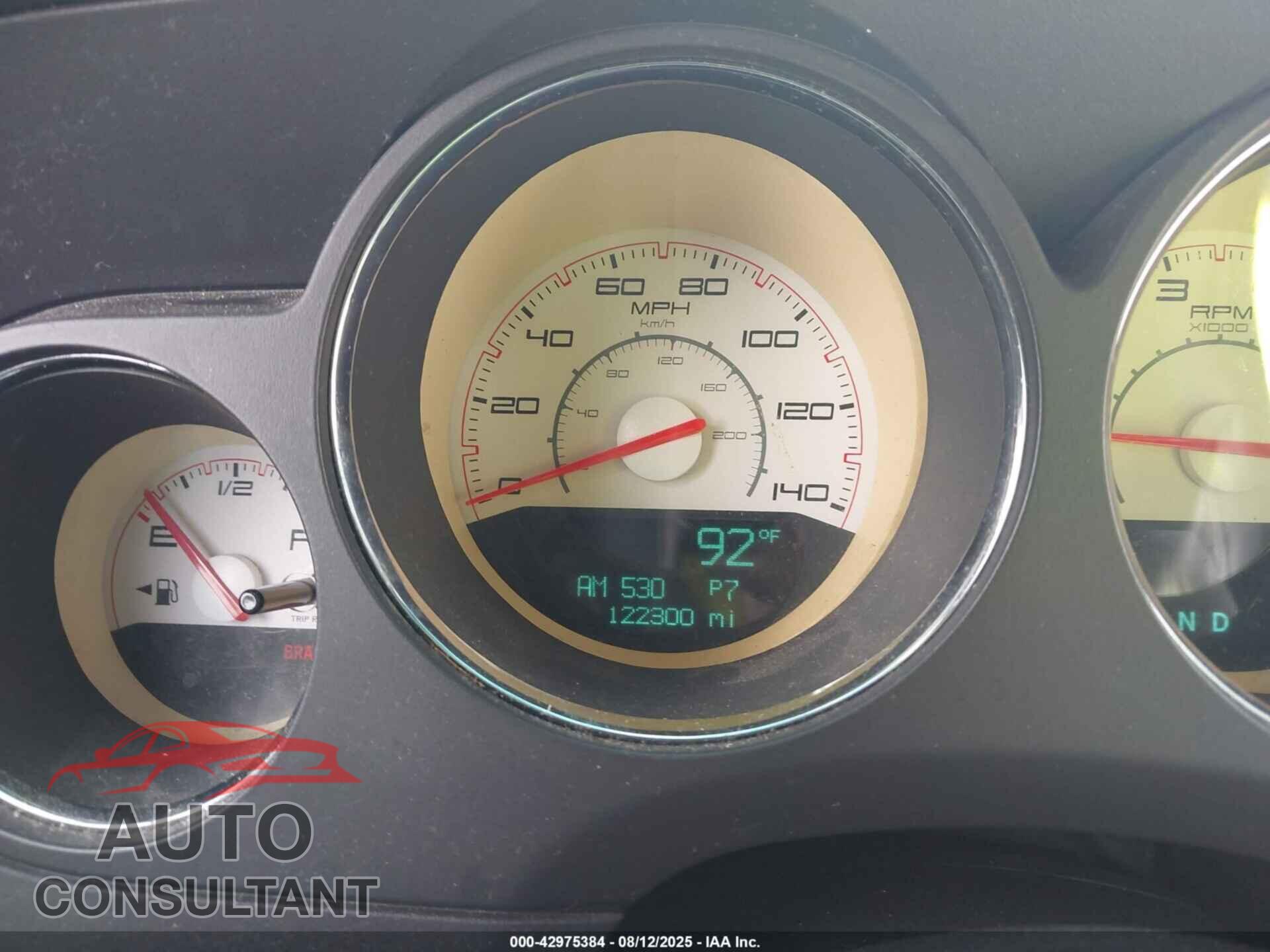 DODGE CHALLENGER 2012 - 2C3CDYAG7CH158187