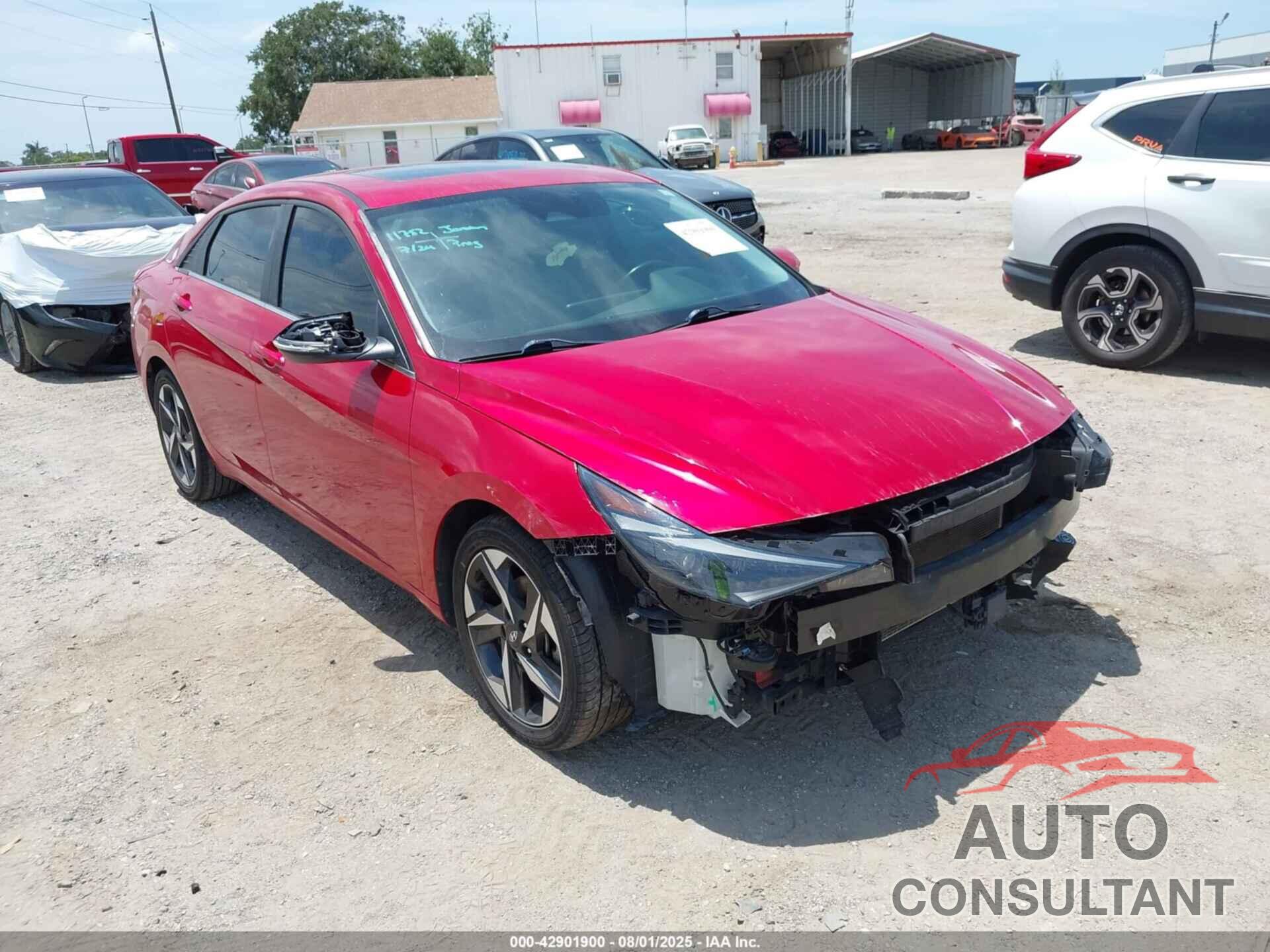 HYUNDAI ELANTRA 2022 - 5NPLP4AGXNH069641