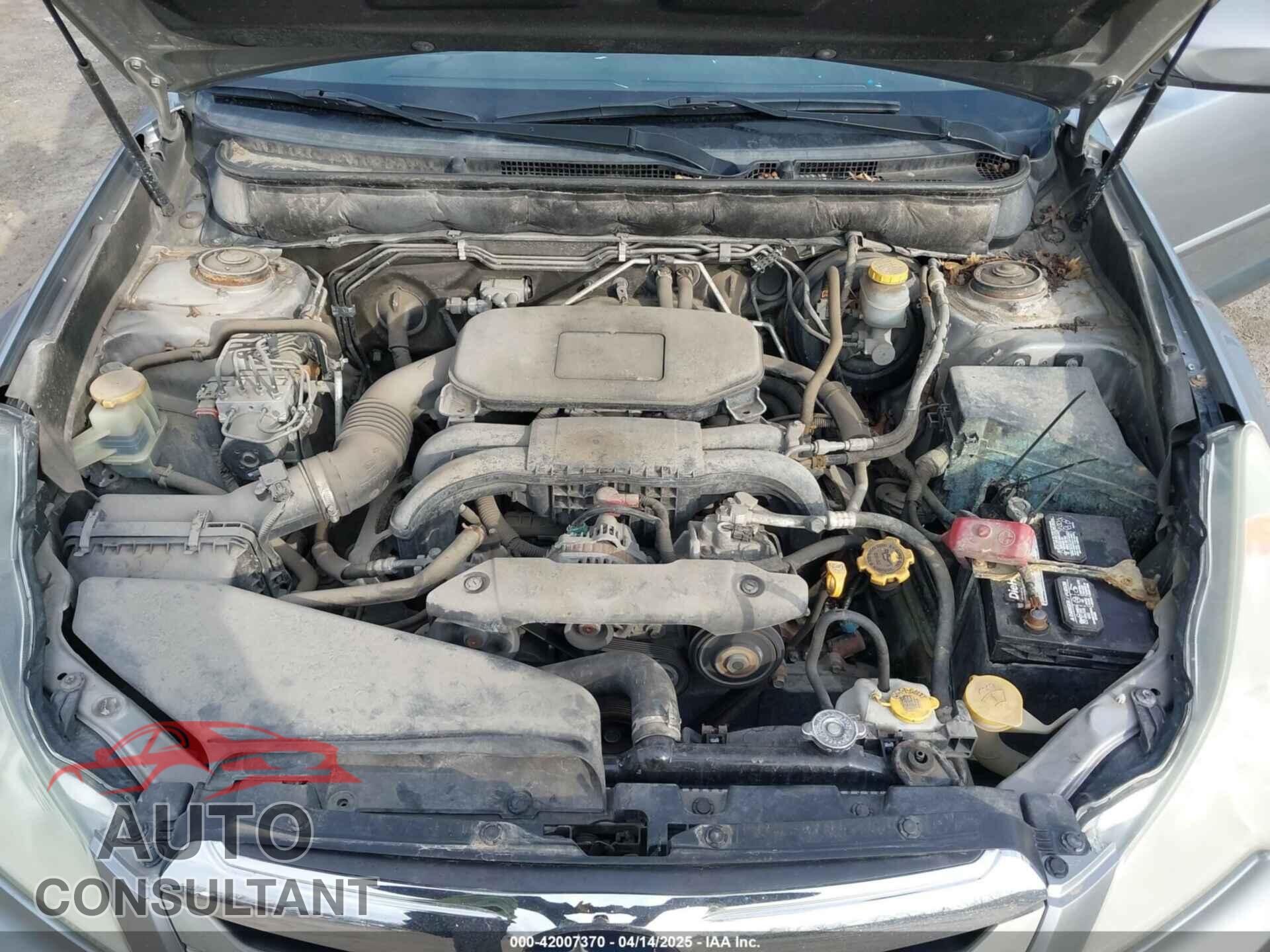 SUBARU OUTBACK 2011 - 4S4BRCCC4B3398039