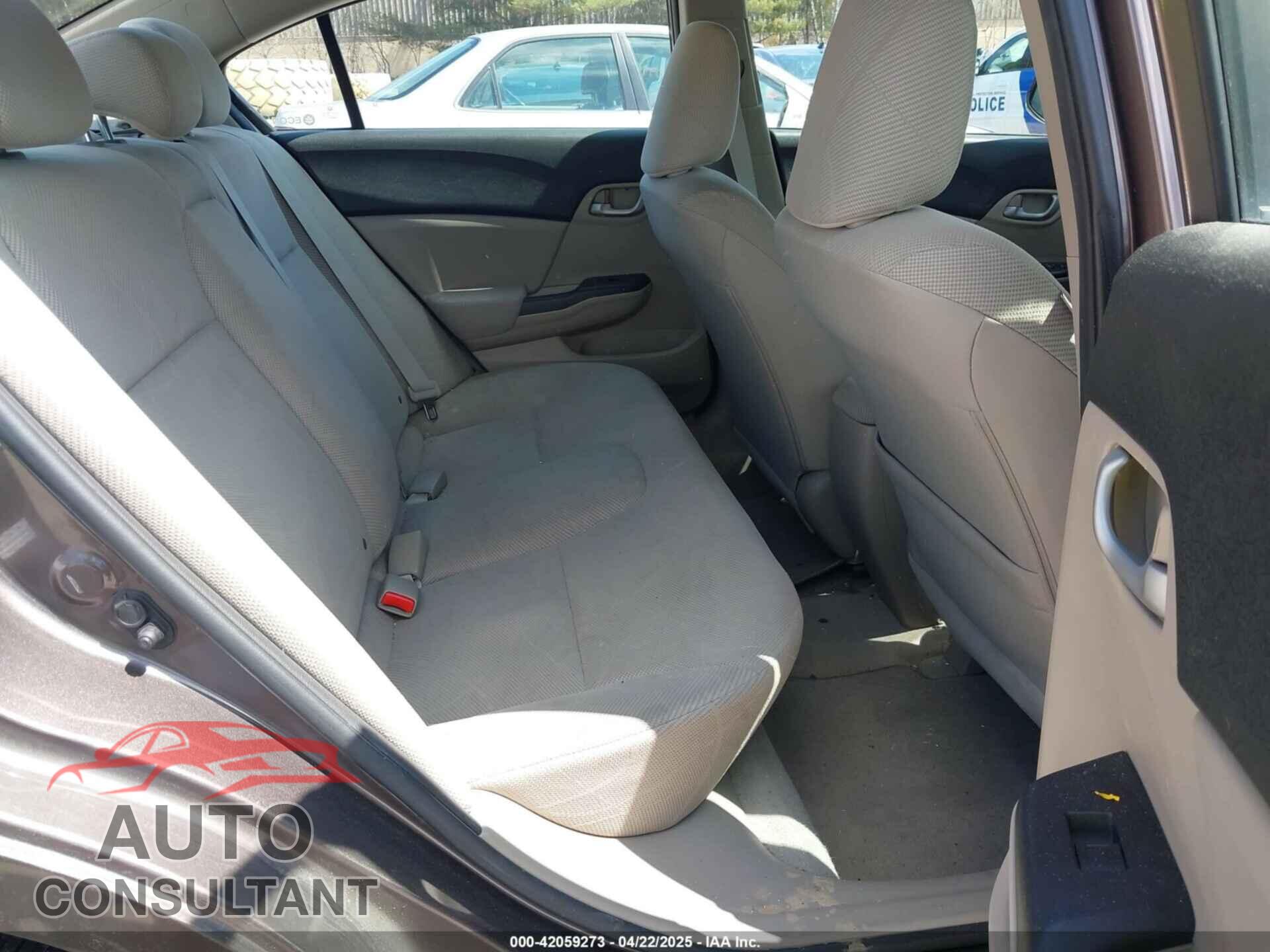 HONDA CIVIC 2012 - 2HGFB2F54CH542142