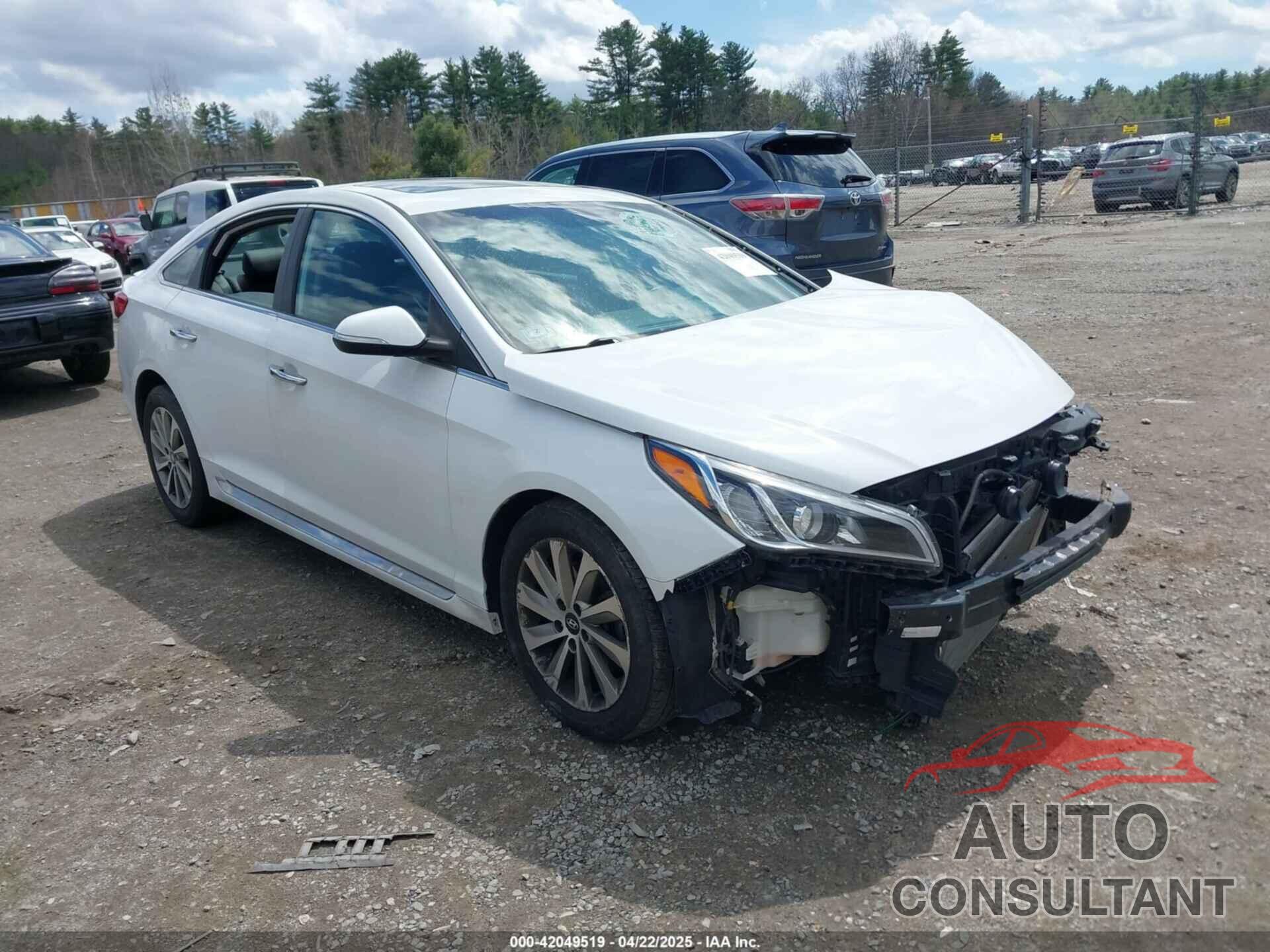 HYUNDAI SONATA 2017 - 5NPE34AF1HH499686